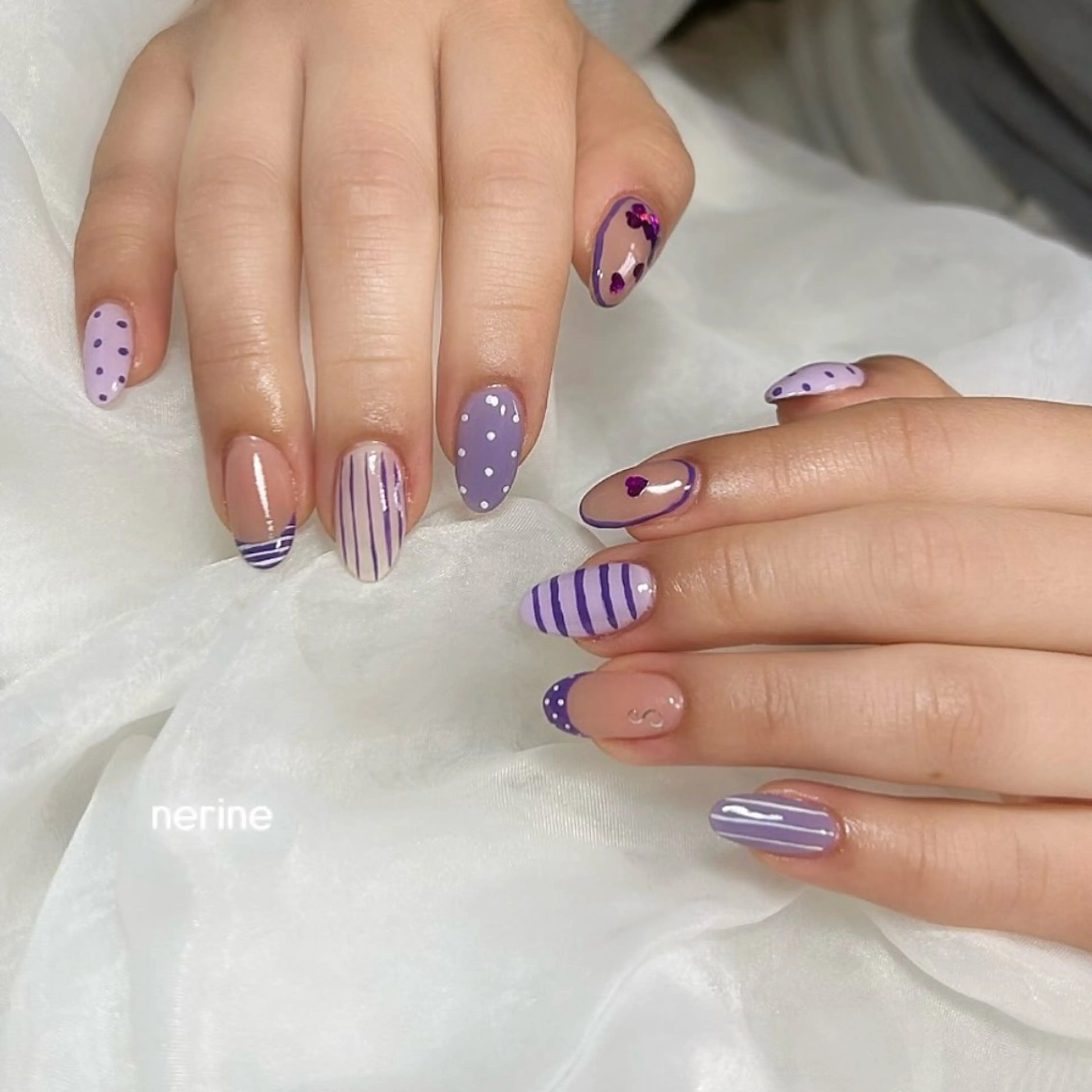 ネイル ハンドネイル nail salon nerineのネイルデザイン