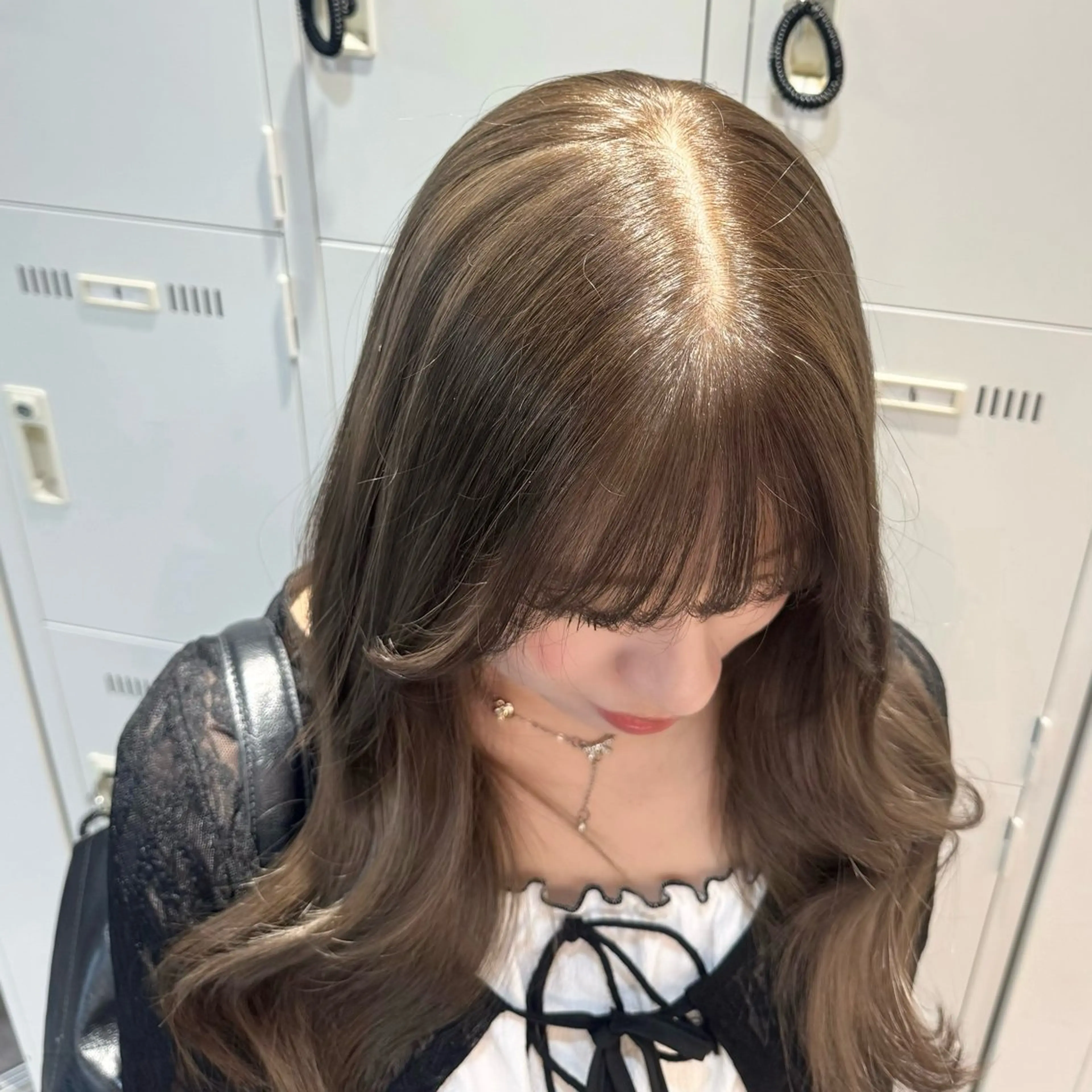 ロング カラー ブリーチ ダブルカラー ブリーチなしカラー sia所属・Nene Murakamiのヘアスタイル