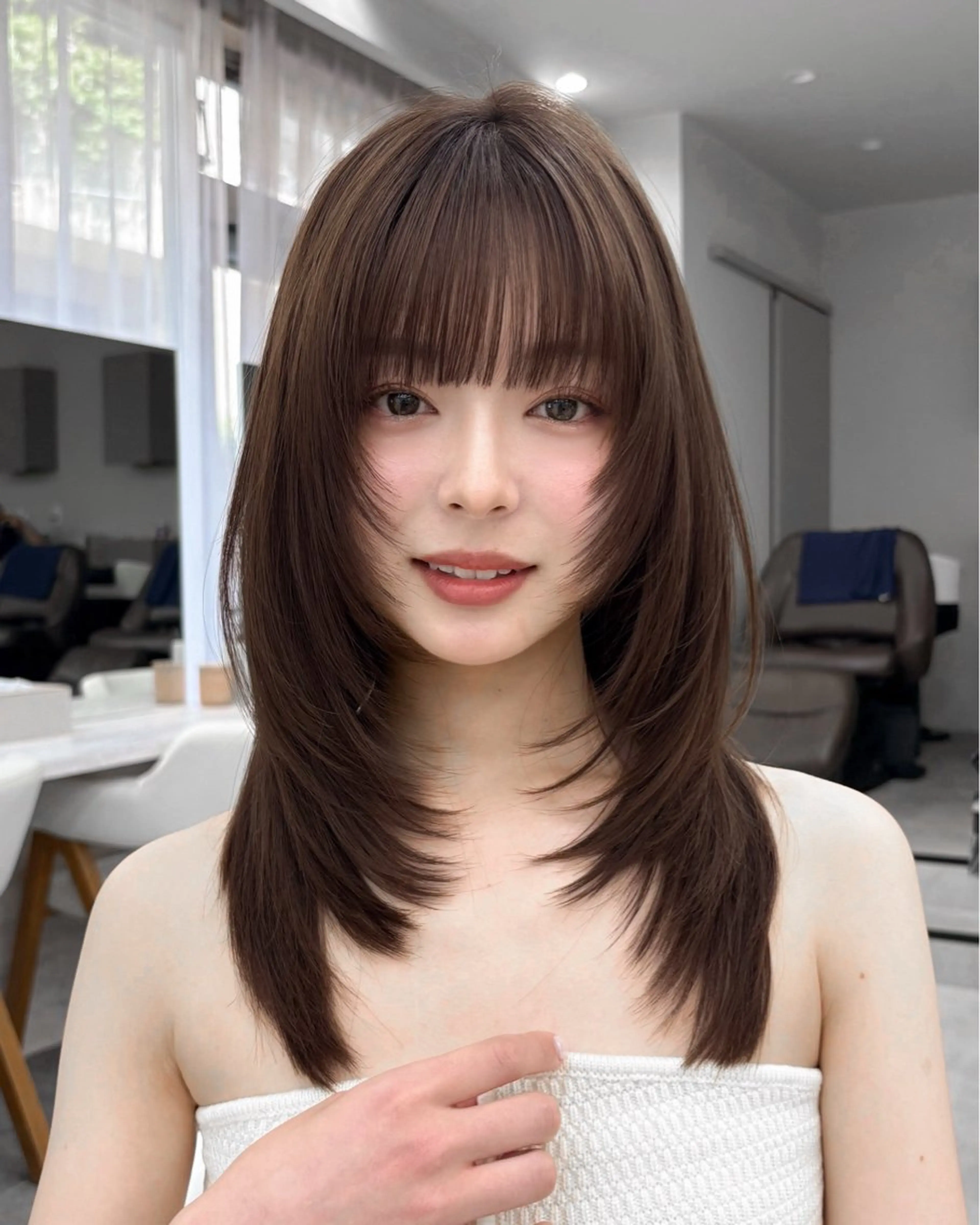 【4~6月限定🌸ミニモ限定】カット+艶カラーの写真