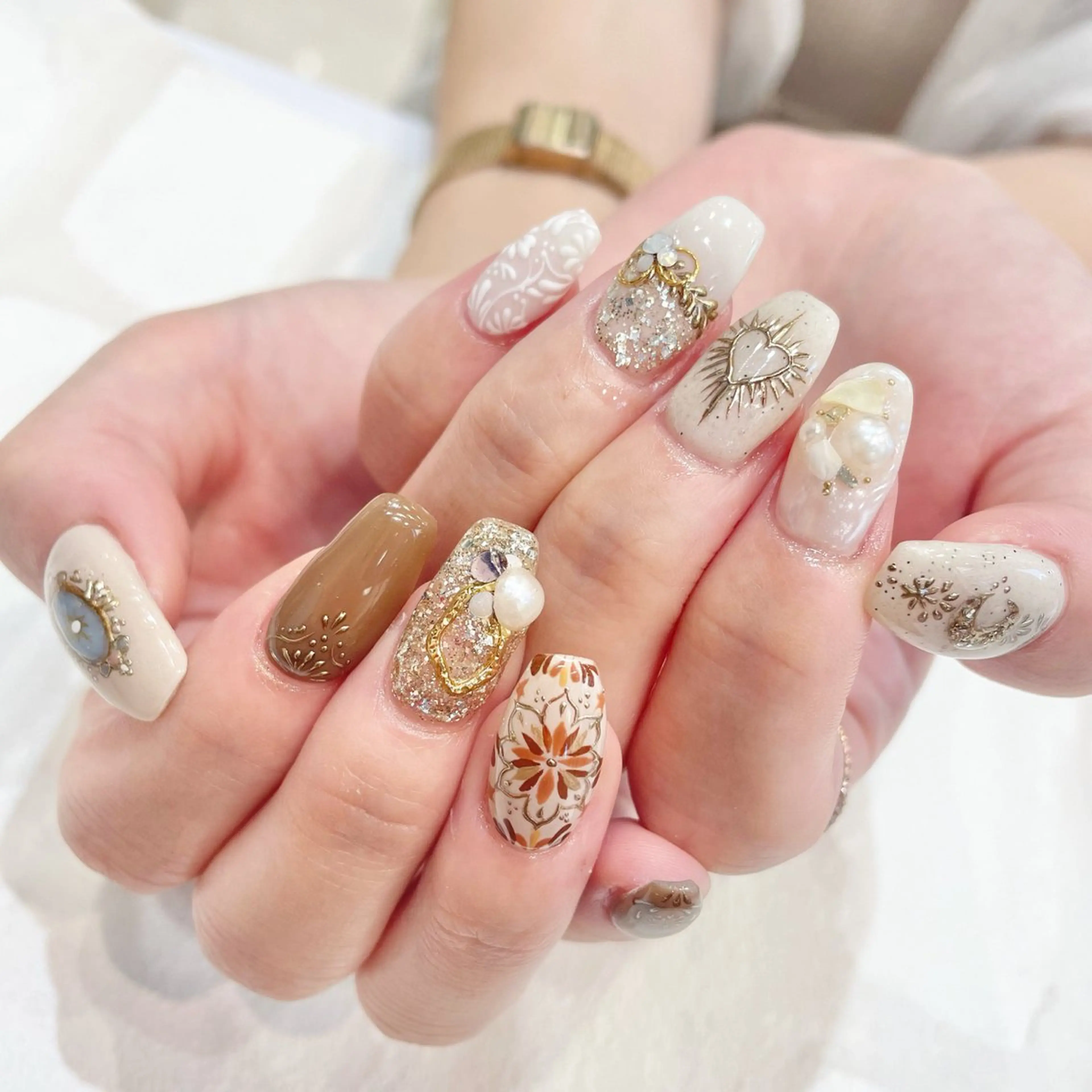 ネイル ハンドネイル Ash関内ネイリスト 荒木のネイルデザイン