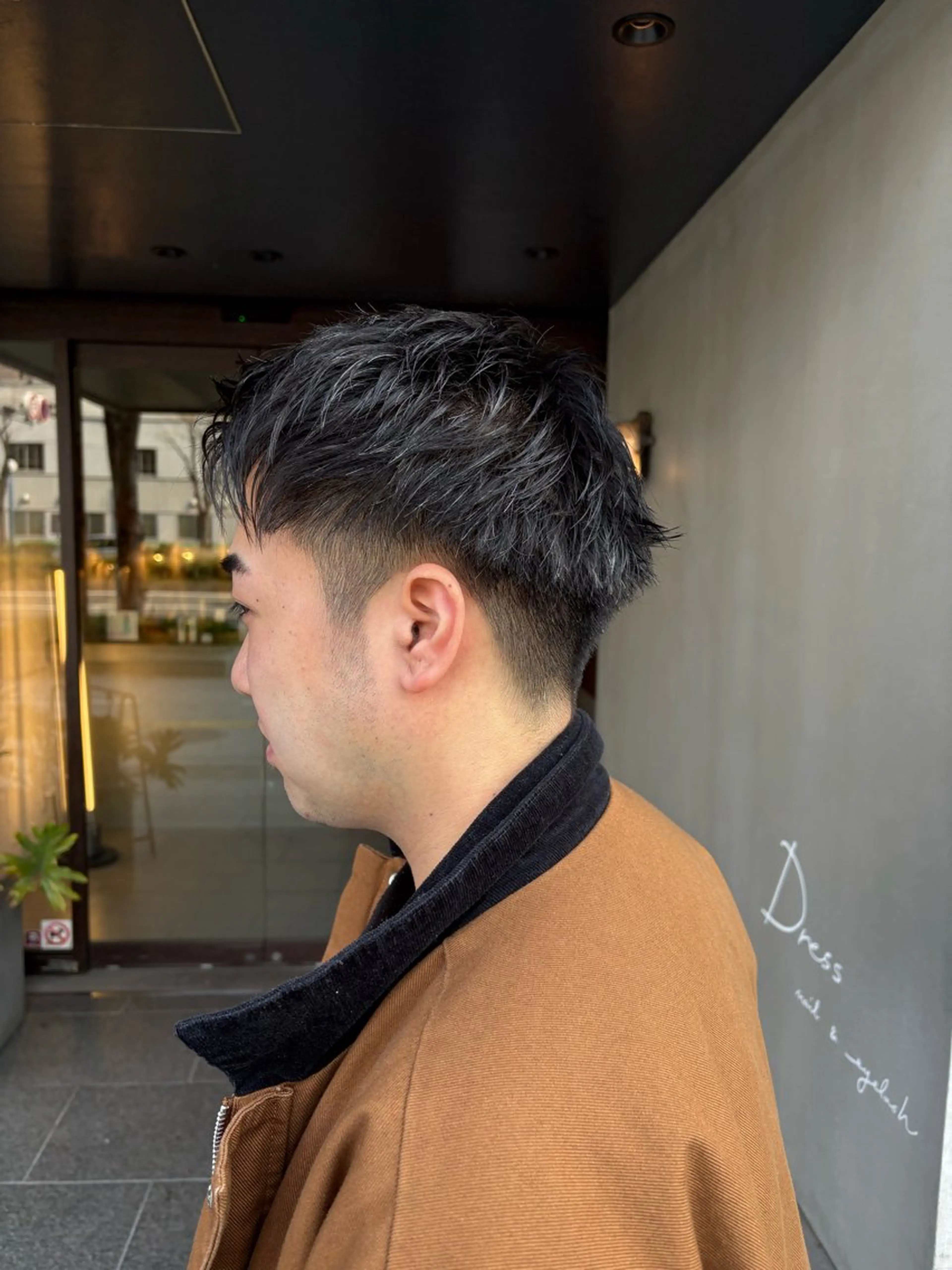 メンズ カット 🎀韓国レイヤー/透 明感カラー/airiのヘアスタイル