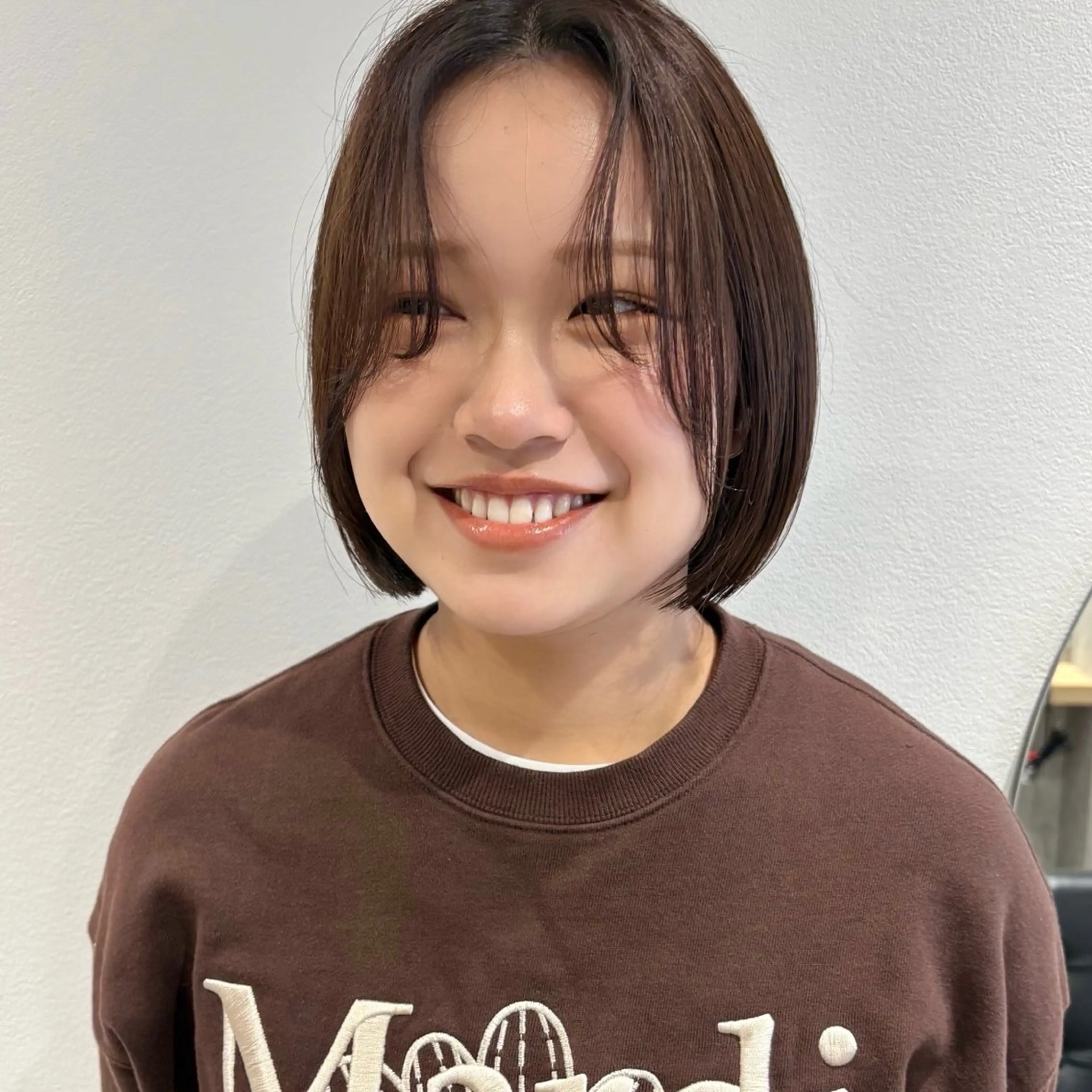 ショート カラー アッシュ 顔周りカット カット 🍊暖色×顔周り 🍊cocoroのヘアスタイル