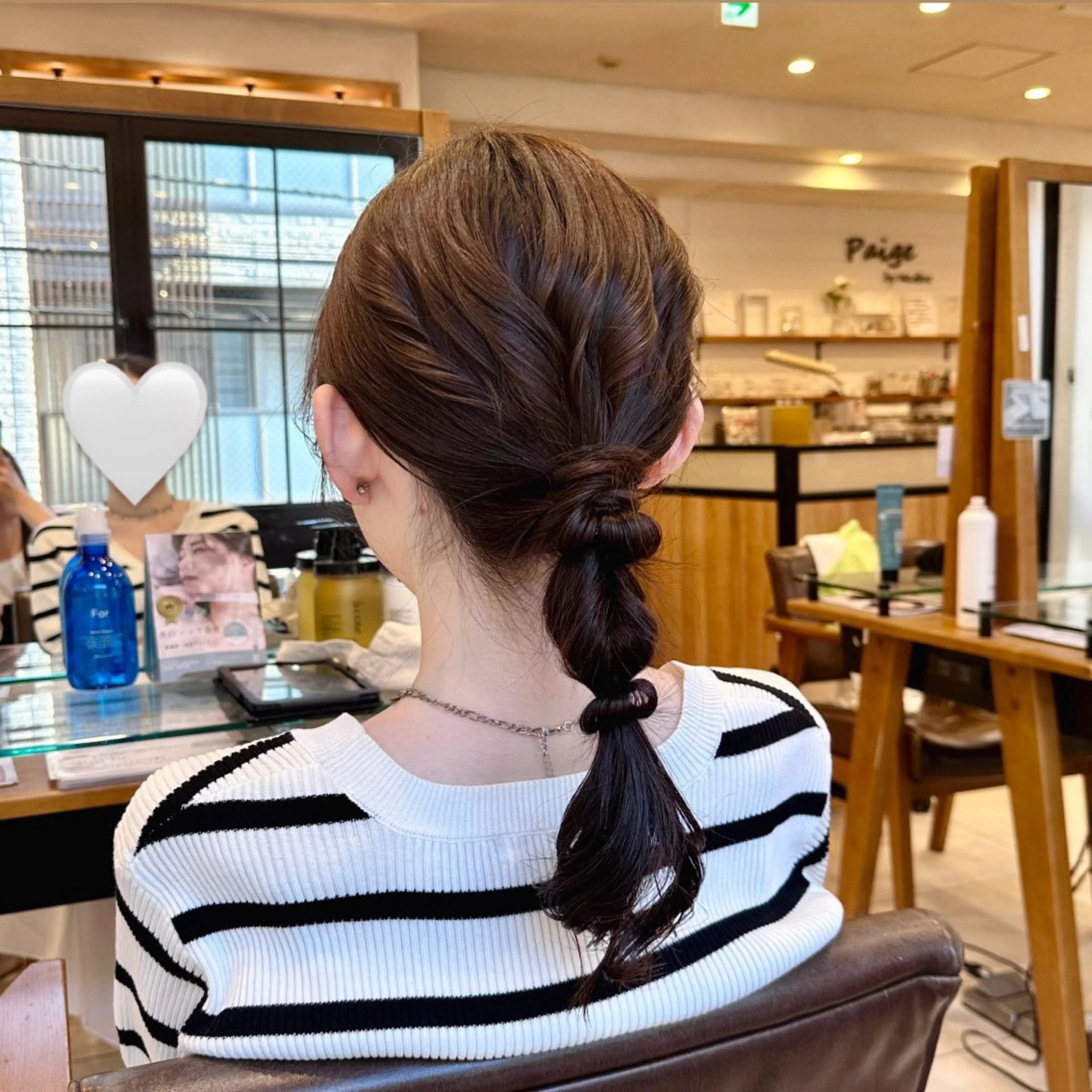 セミロング ヘアアレンジ nanae🌷 吉祥寺のヘアスタイル