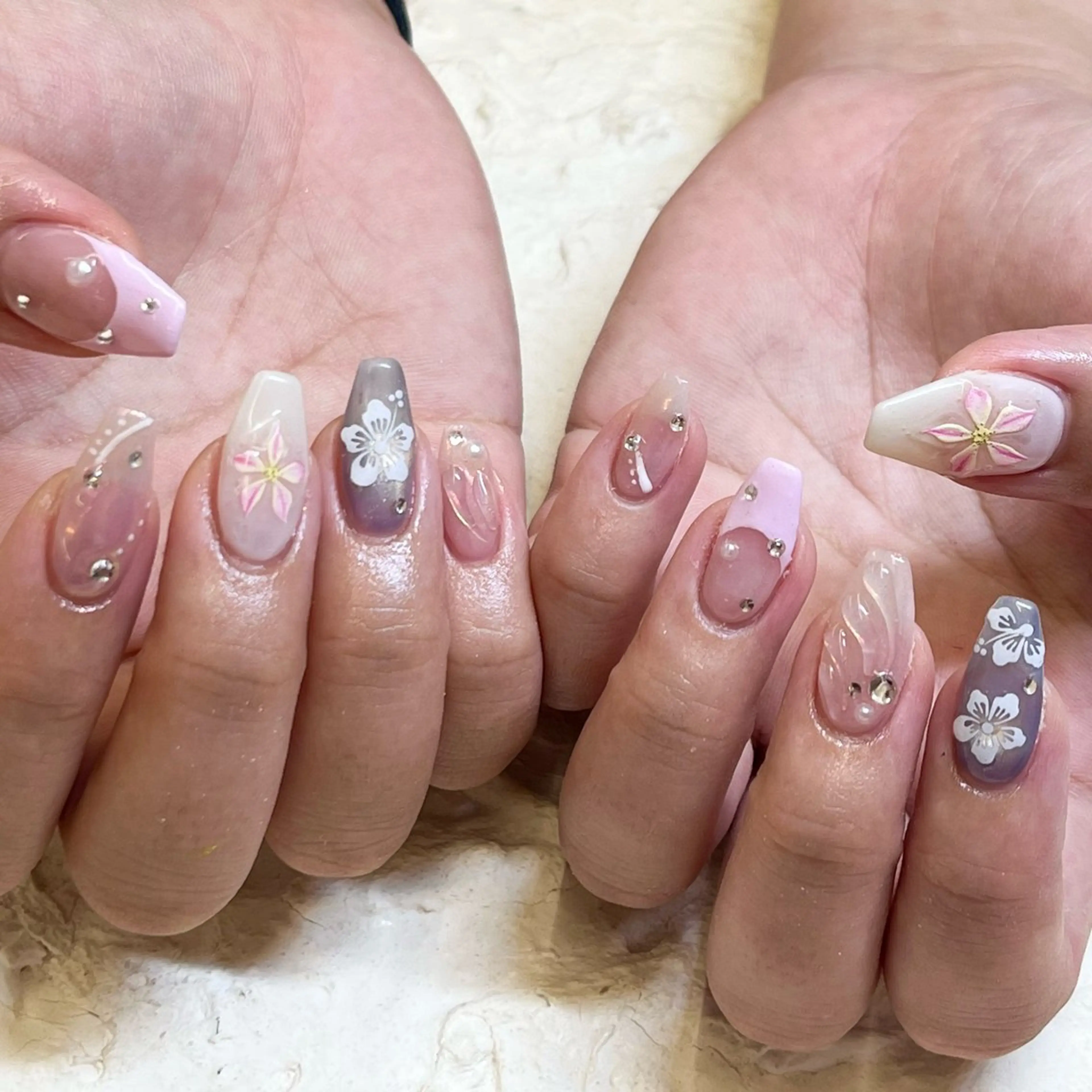 ネイル ハンドネイル ෆ‪Yura Nailෆ‪のネイルデザイン