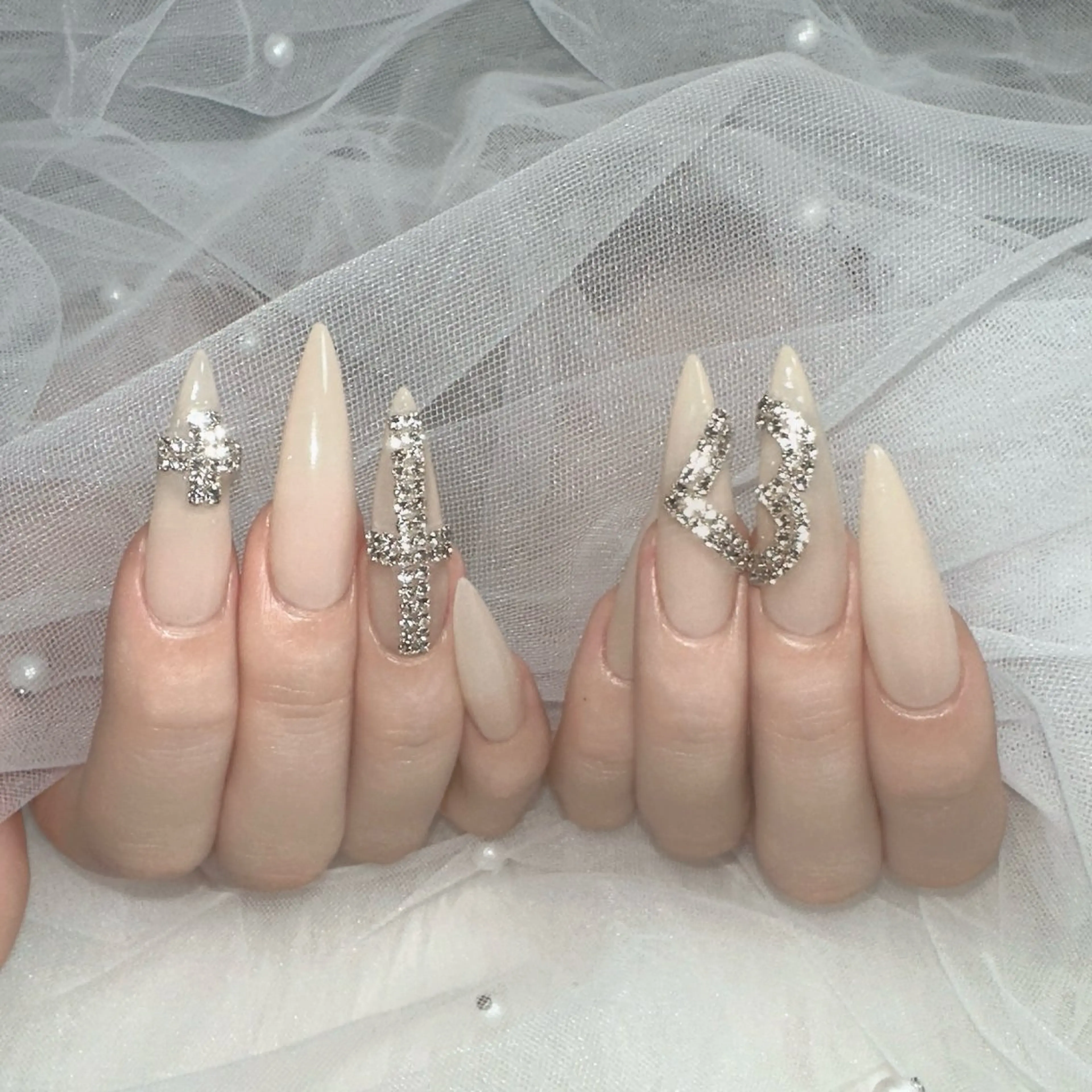 ネイル アートネイル ジェルネイル グラデーション キラキラネイル ラメ(グリッター) ハンドネイル Viola. 優花のネイルデザイン