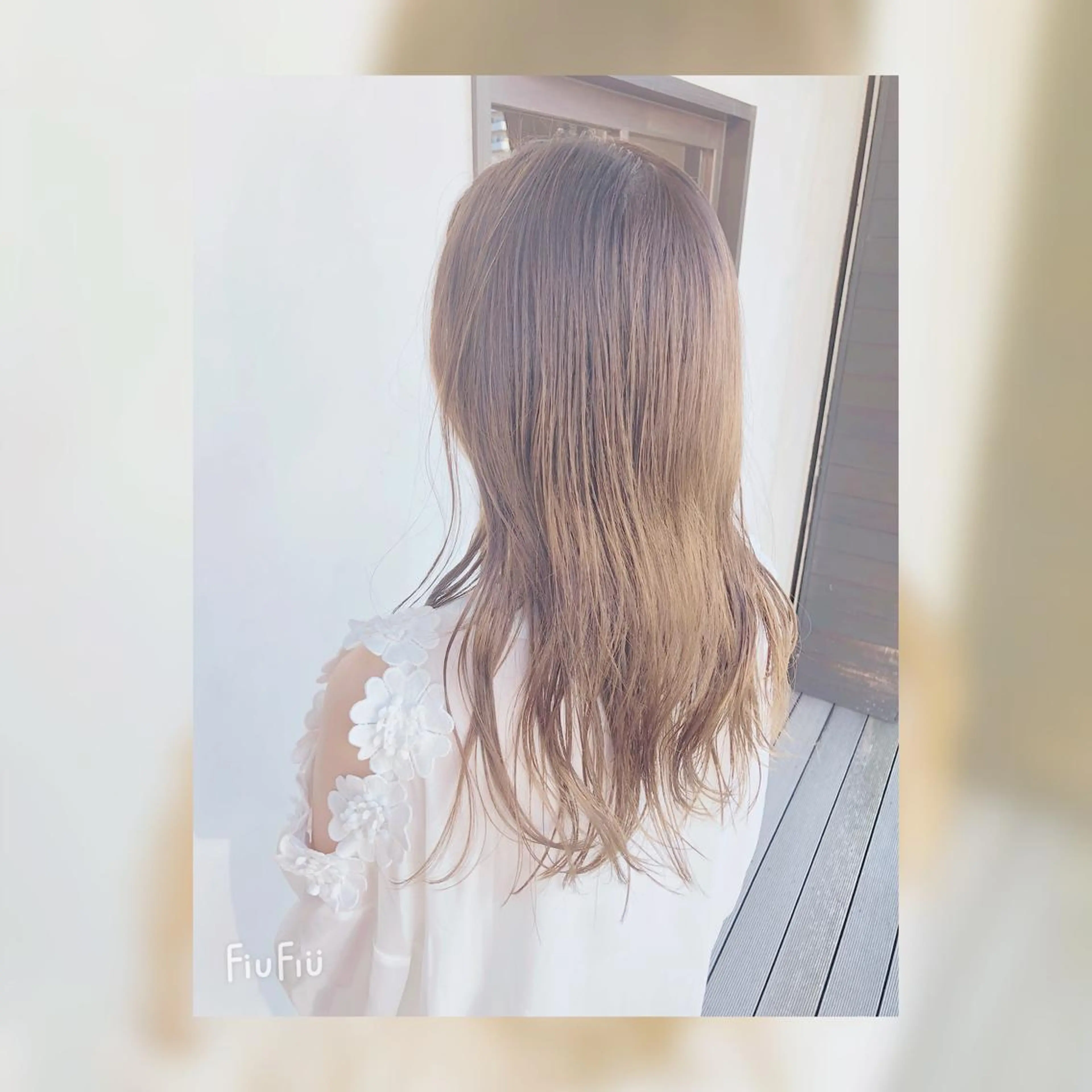 ロング カラー ベージュカラー ミルクティーベージュ ✨素髪を美しくする✨ 志賀 和雅のヘアスタイル