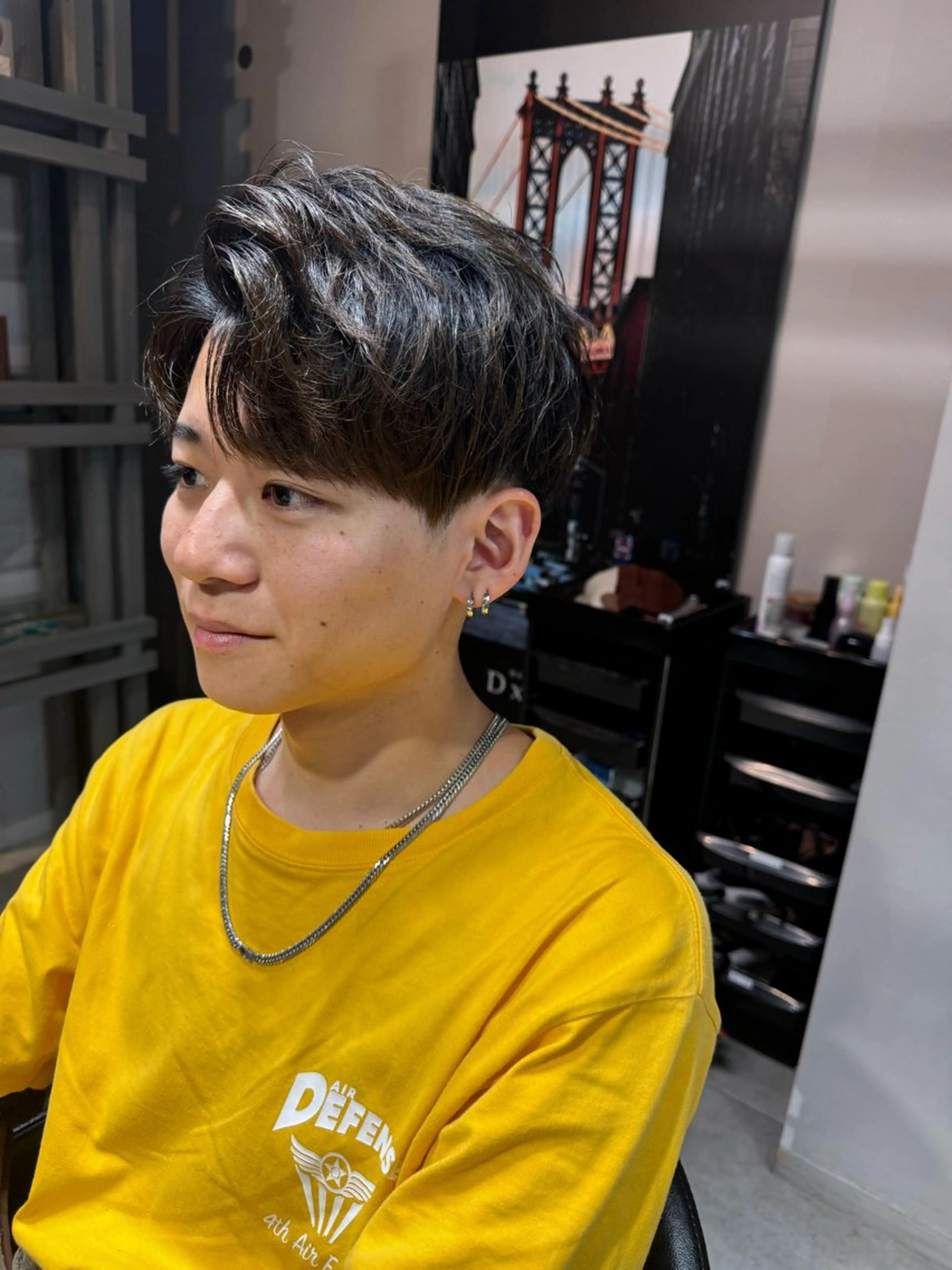 ショート メンズ アップバング ショートヘア カット ヘッドスパ 似合う髪型が 分からない方へのヘアスタイル