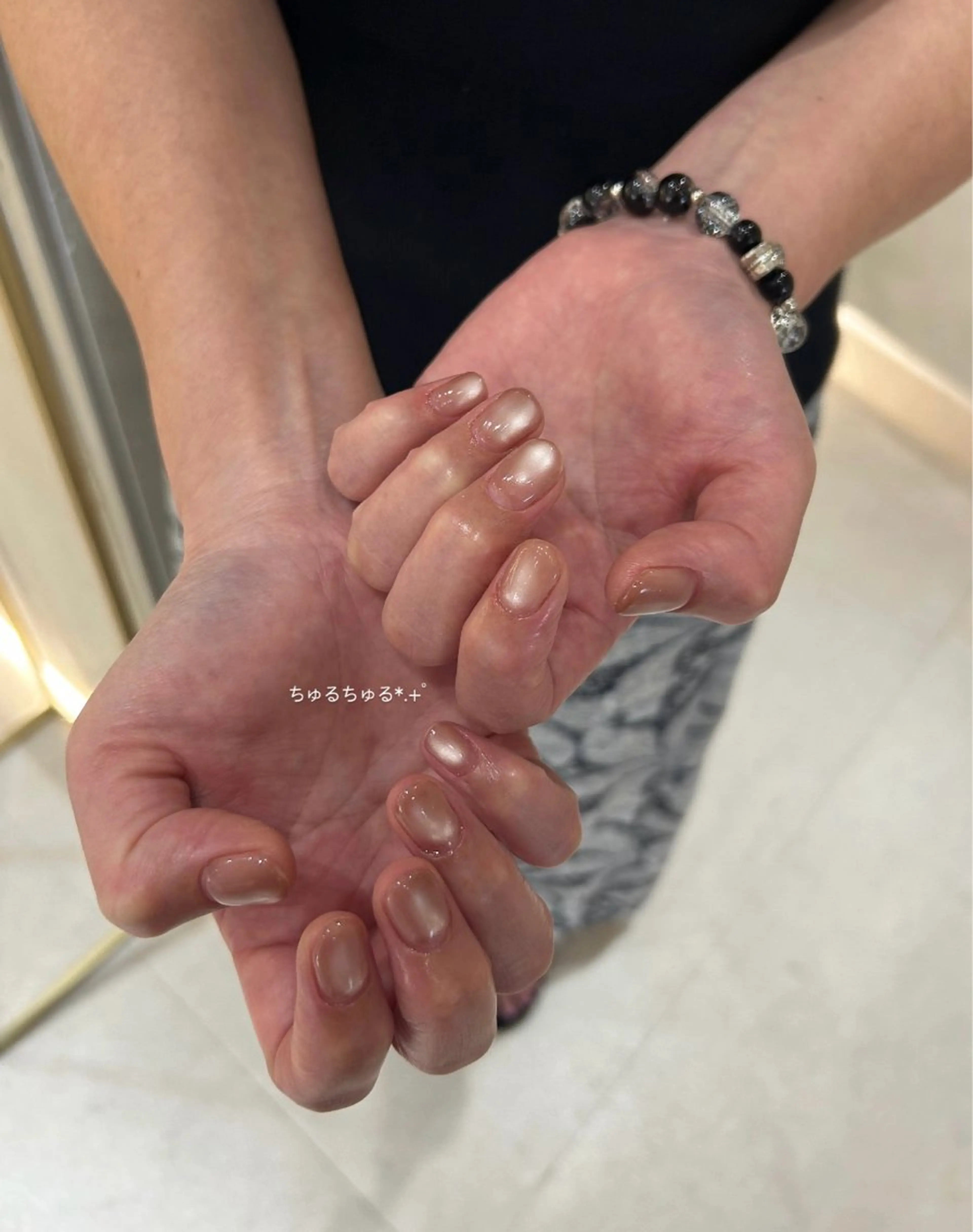 マグネットワンカラー【オフなし】💎オフィスネイルにおすすめ✨️フィルイン/パラジェル/オフィスネイルの写真