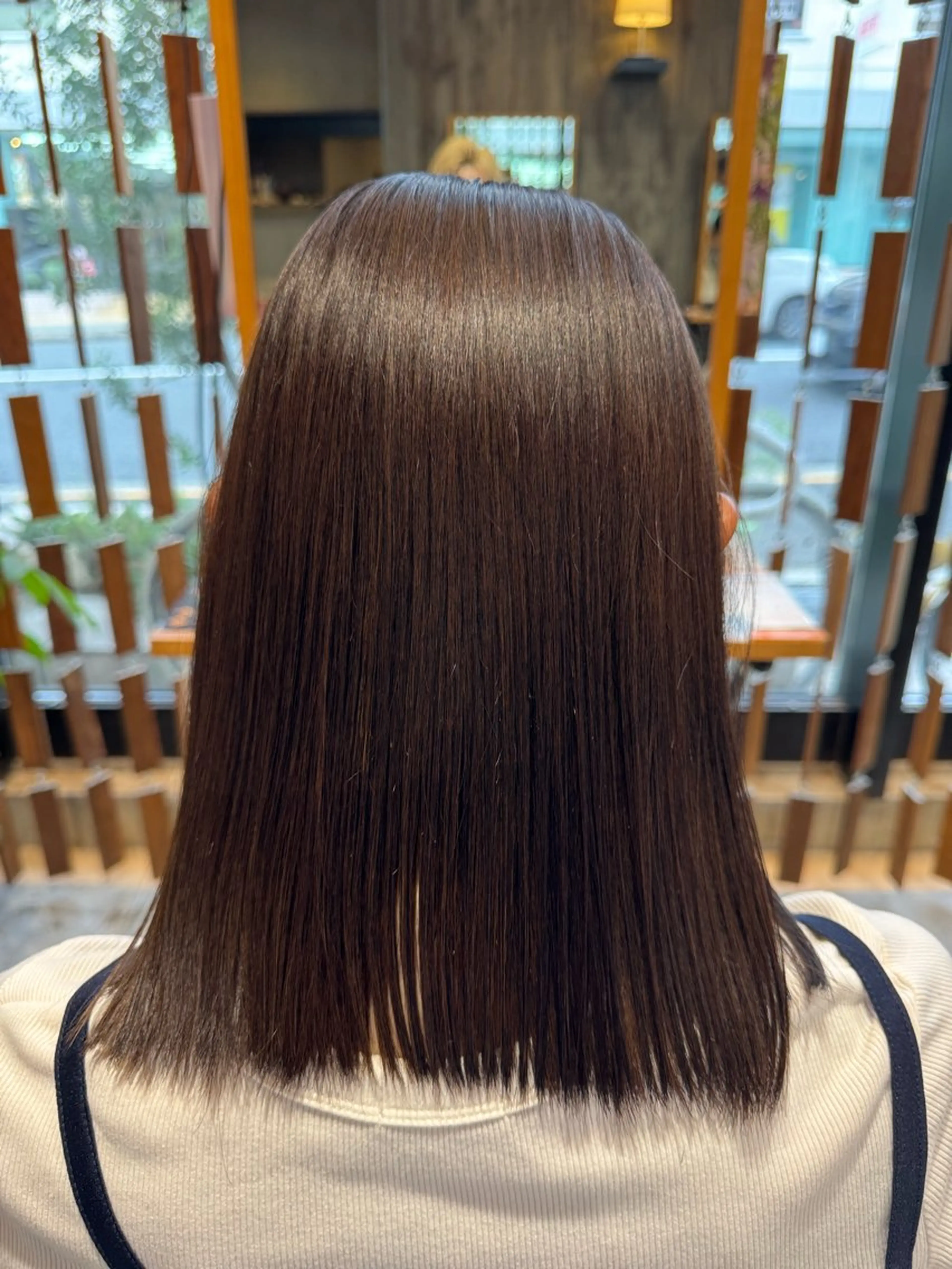 セミロング 髪質改善 酸性ストレート カット 縮毛矯正 透明感カラー/ 艶カラー/将生のヘアスタイル