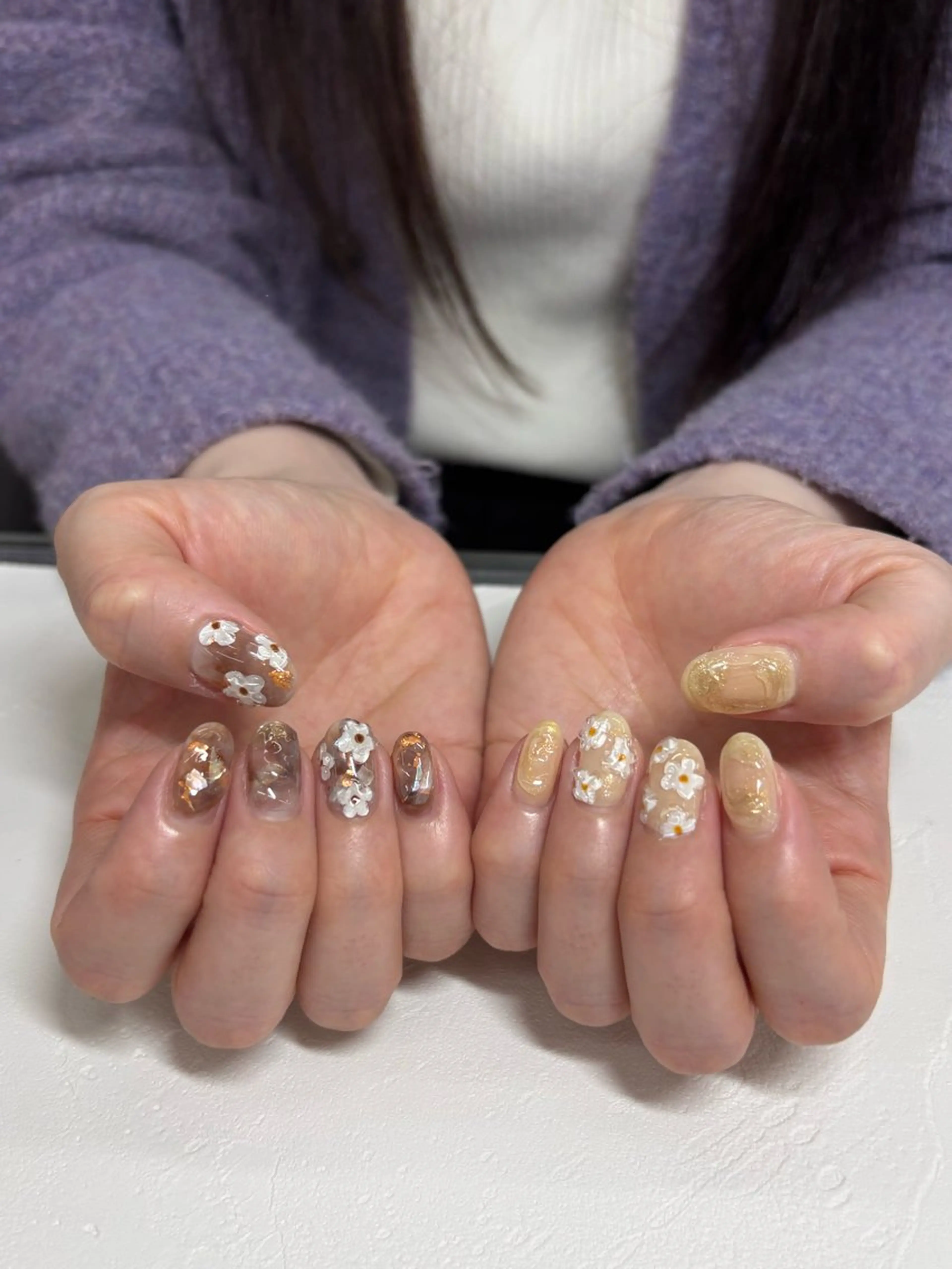 ネイル ニュアンスネイル ハンドネイル yamazoe 【MAXKELLY】のネイルデザイン