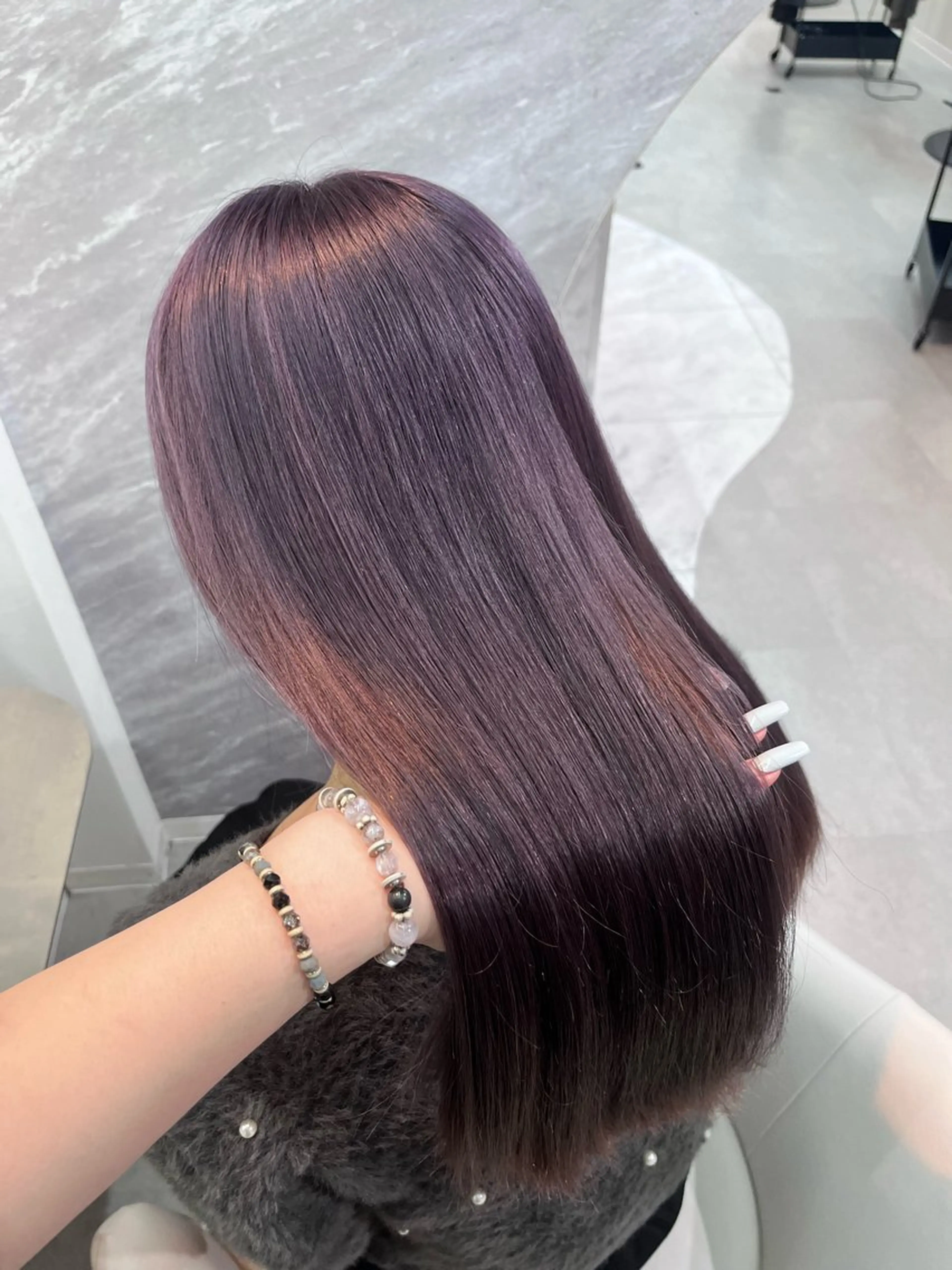 【4月限定🎀꙳.*】ブリーチonカラー+ハホニコ3stepトリートメント付きꯁꯧの写真