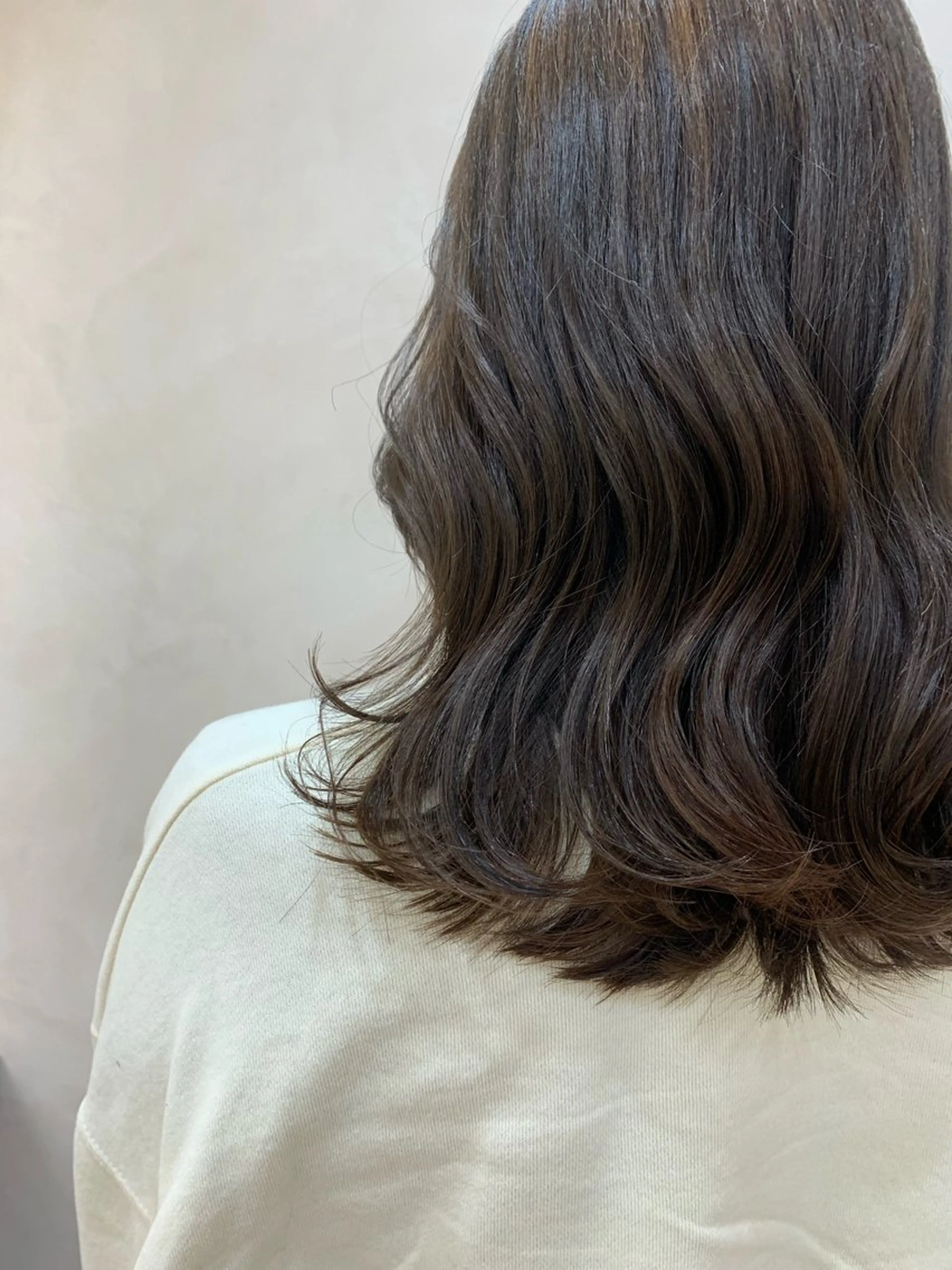 ミディアム カラー 矢場町/ダブルカラー /レイヤー/アリサのヘアスタイル