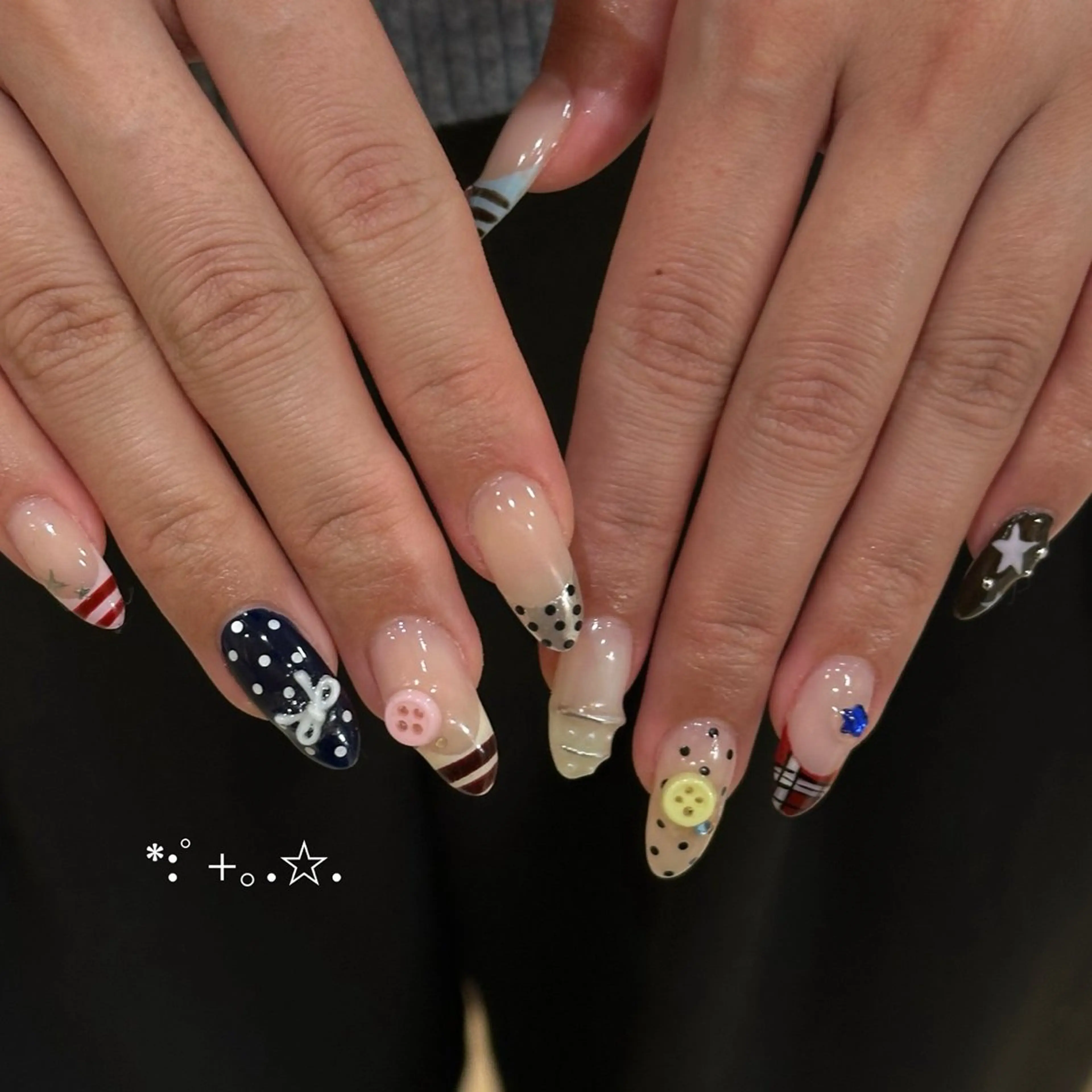 ネイル ハンドネイル Haruka ⭐︎🪽のネイルデザイン