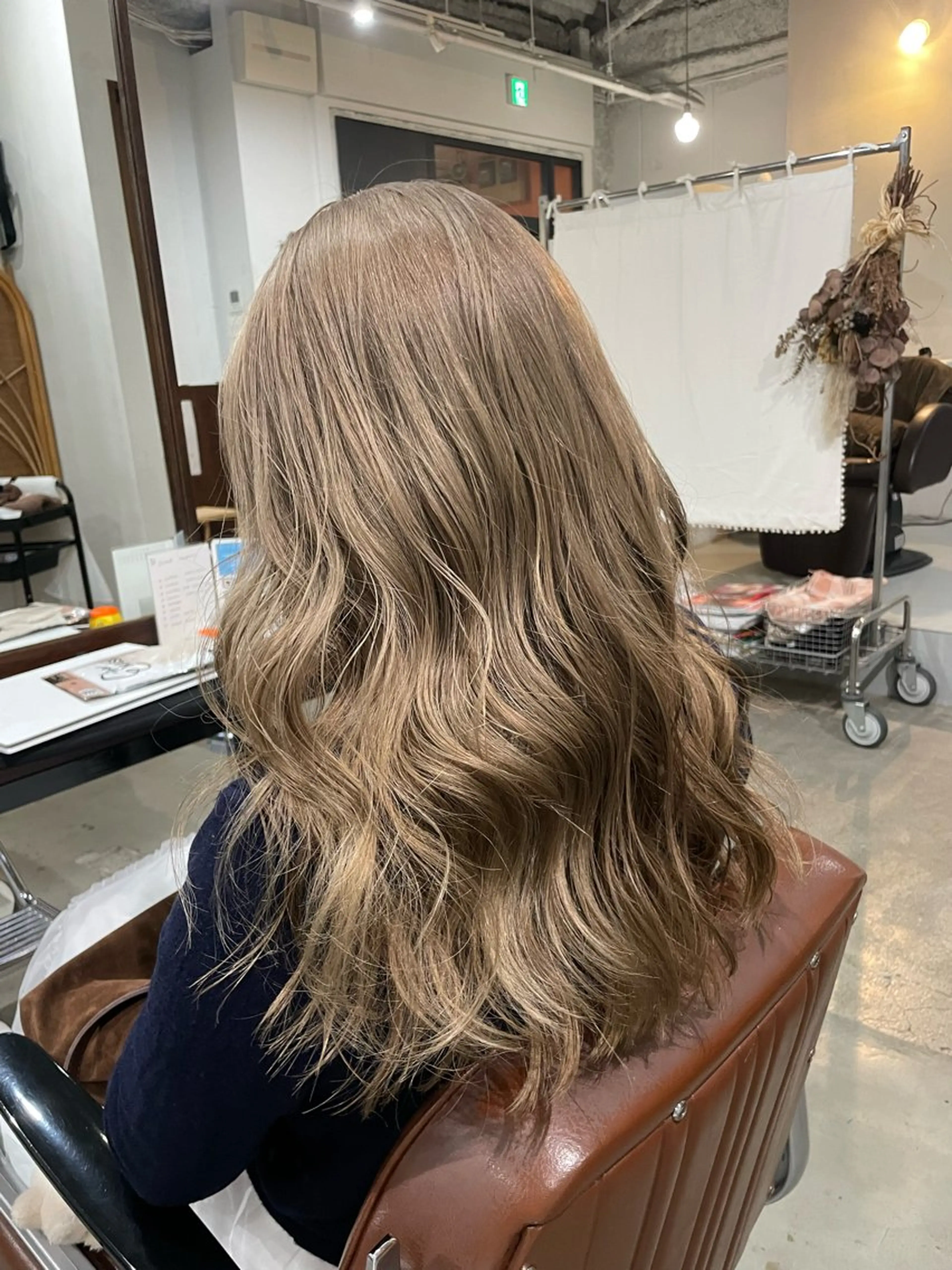 セミロング カラー 田代 さつきのヘアスタイル