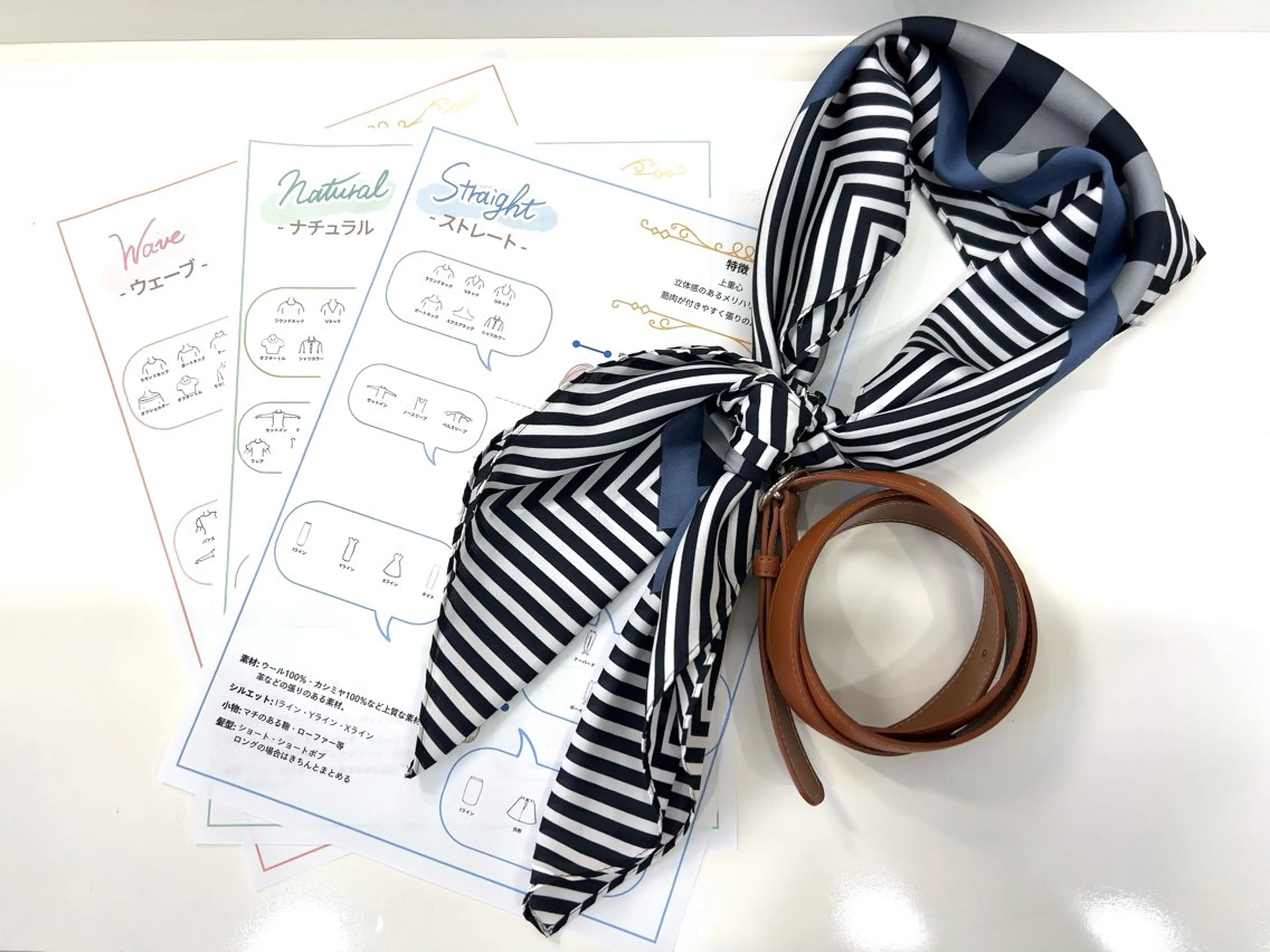 3タイプ骨格診断の写真