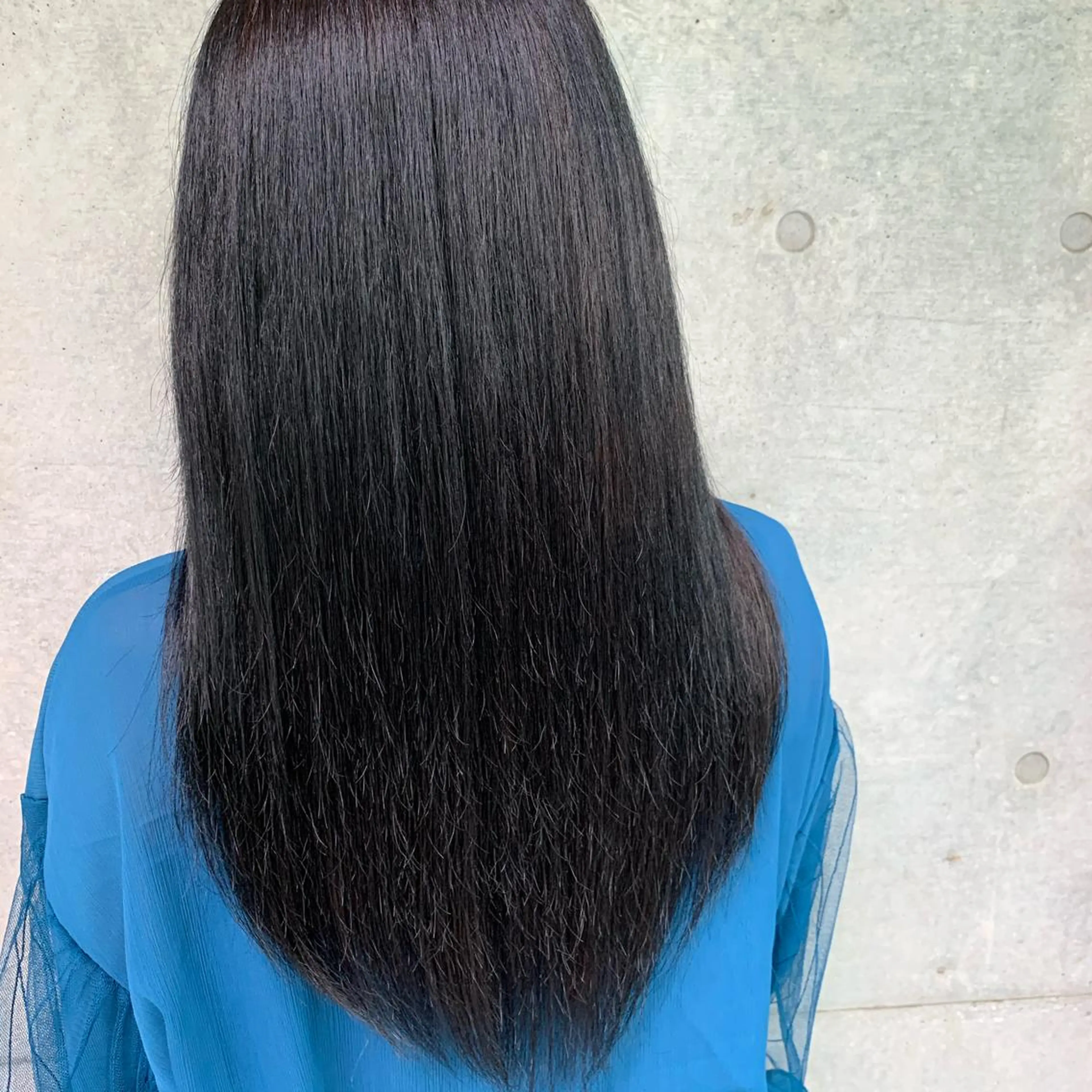 セミロング カラー 髪質改善 トリートメント カット ヘアカラー トリートメント ✨ブリーチマスター✨ オクヤマヨウスケのヘアスタイル