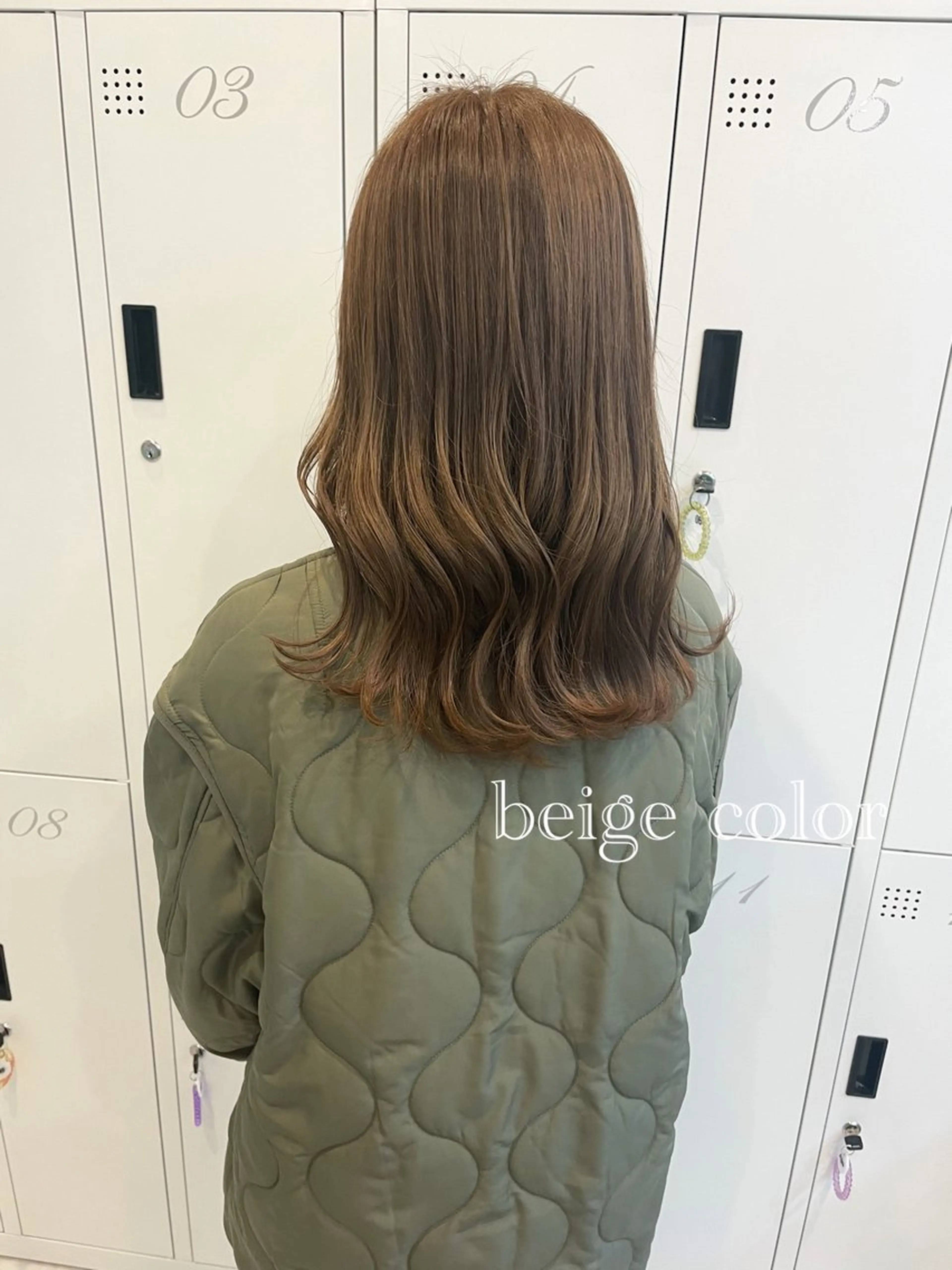 セミロング カラー 完全マンツーマン✨✨ KAITOのヘアスタイル