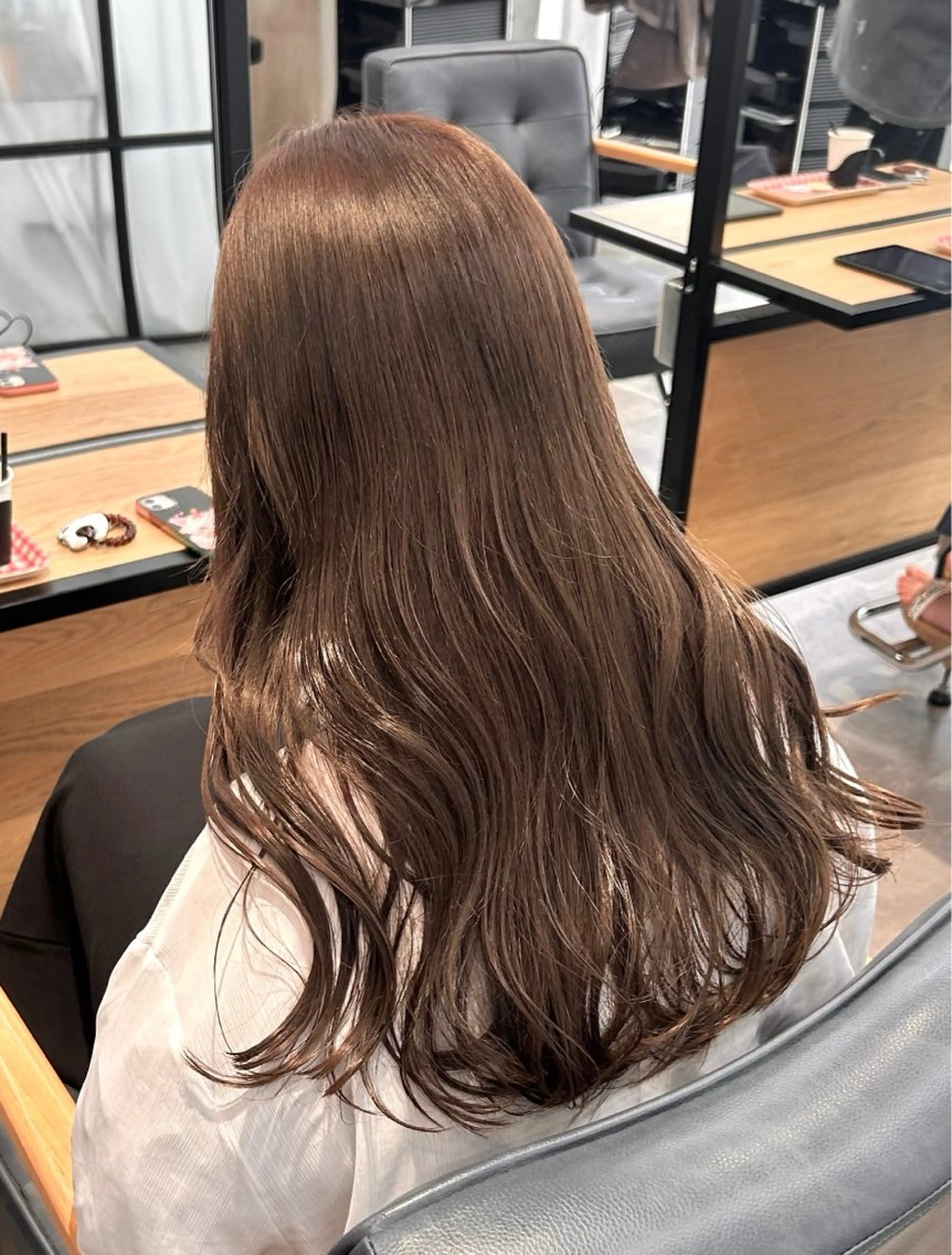 ロング カラー 韓国×髪質改善カラー 💎hinaのヘアスタイル