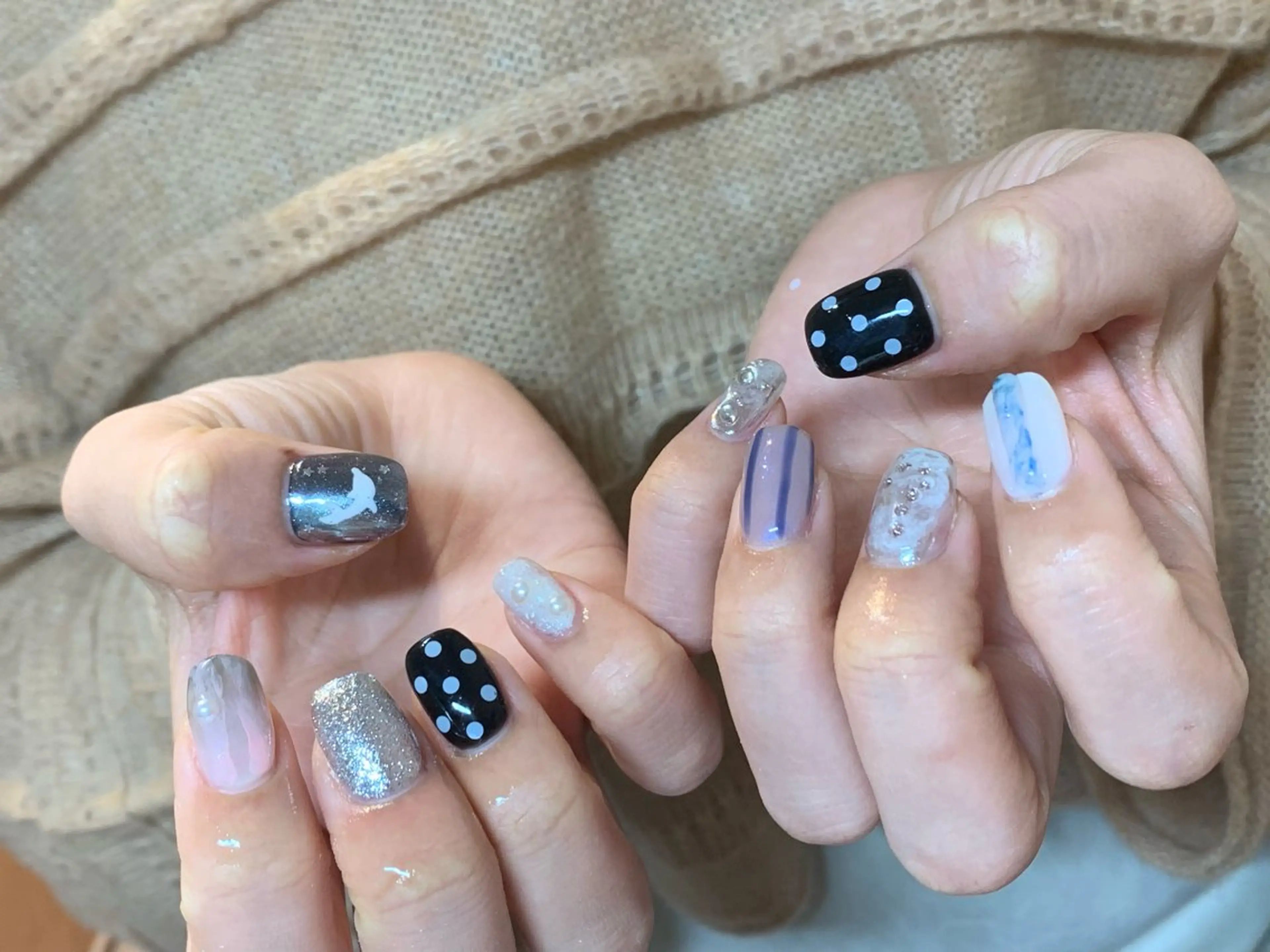 ネイル 🦋miyavi nail🦋ヤミのネイルデザイン