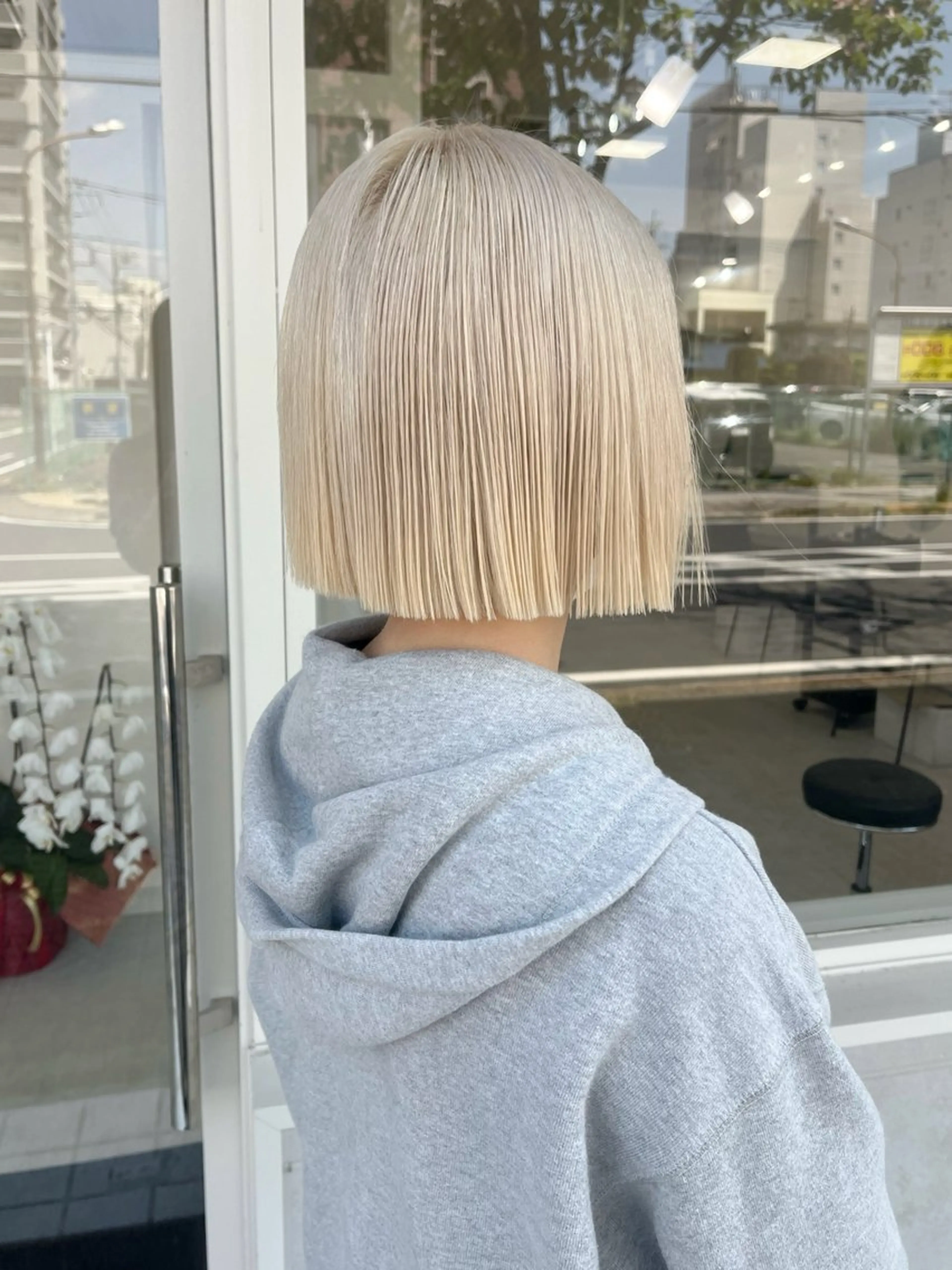 ミディアム カラー ヘアカラー mir所属・長山 茉白のヘアスタイル