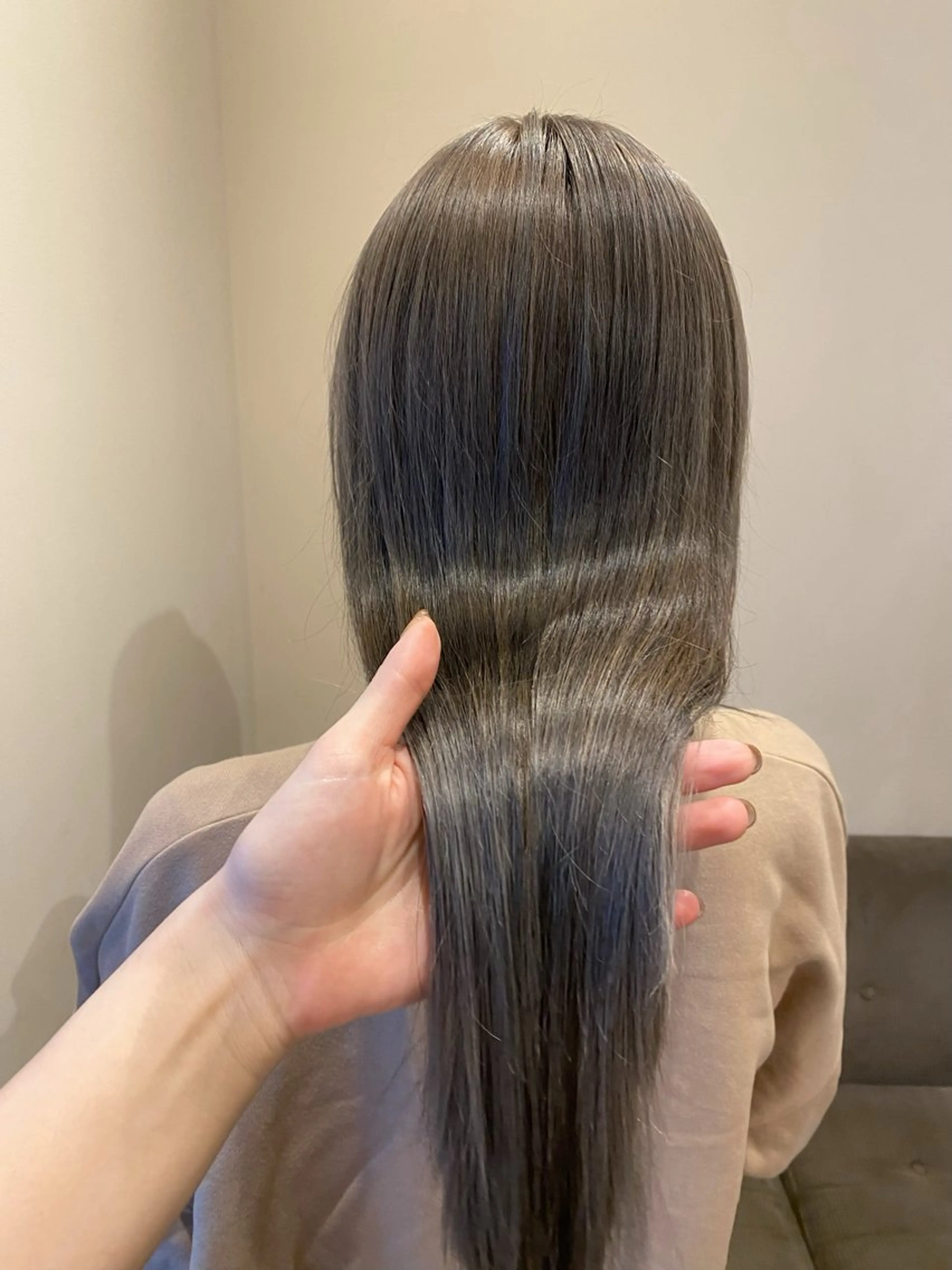ロング カラー カット ヘアカラー トリートメント ENIF ヤマグチアツコのヘアスタイル