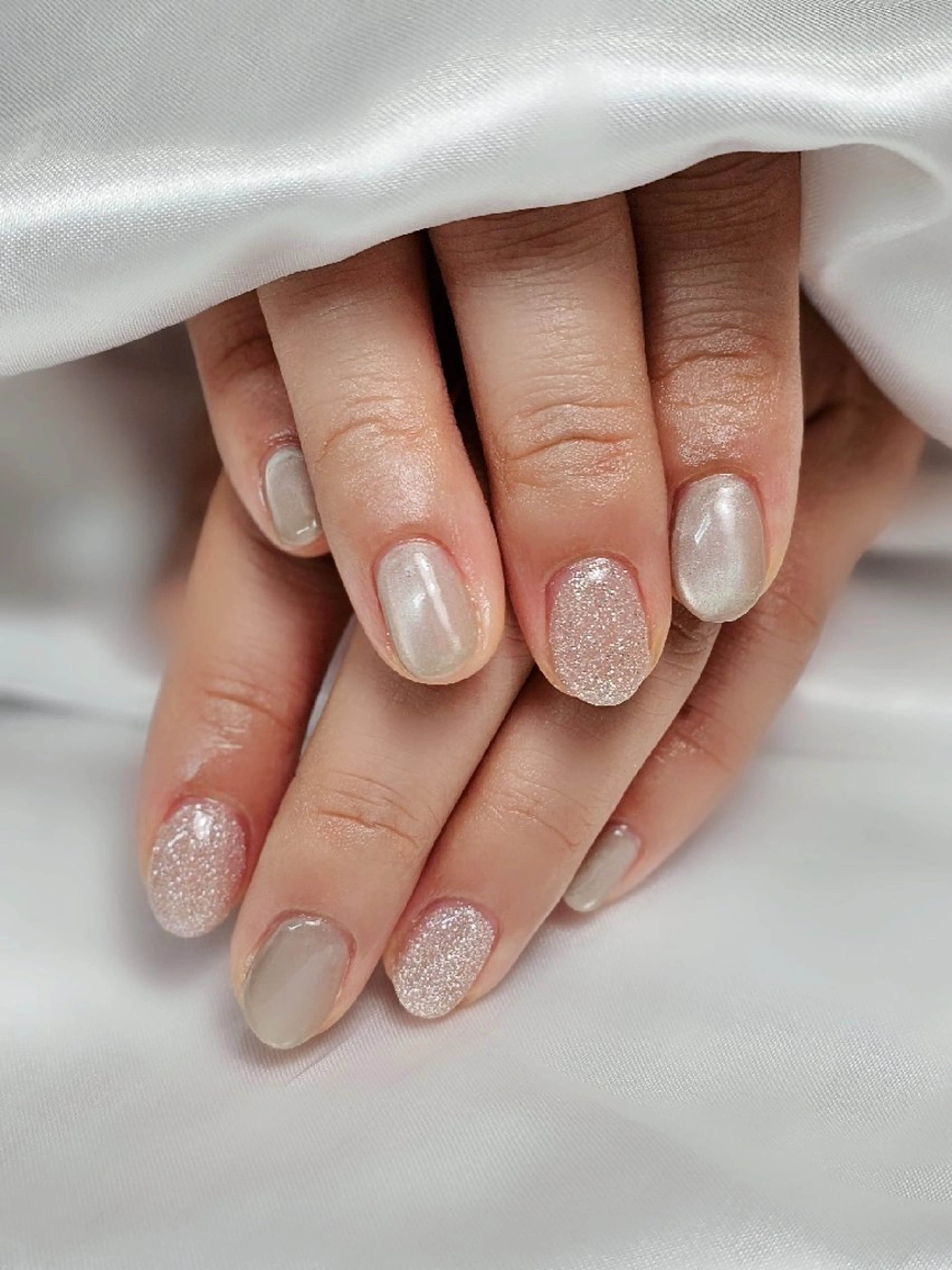 ネイル フラッシュネイル ジェルネイル マグネットネイル Ra: Nail   라: 네일のネイルデザイン