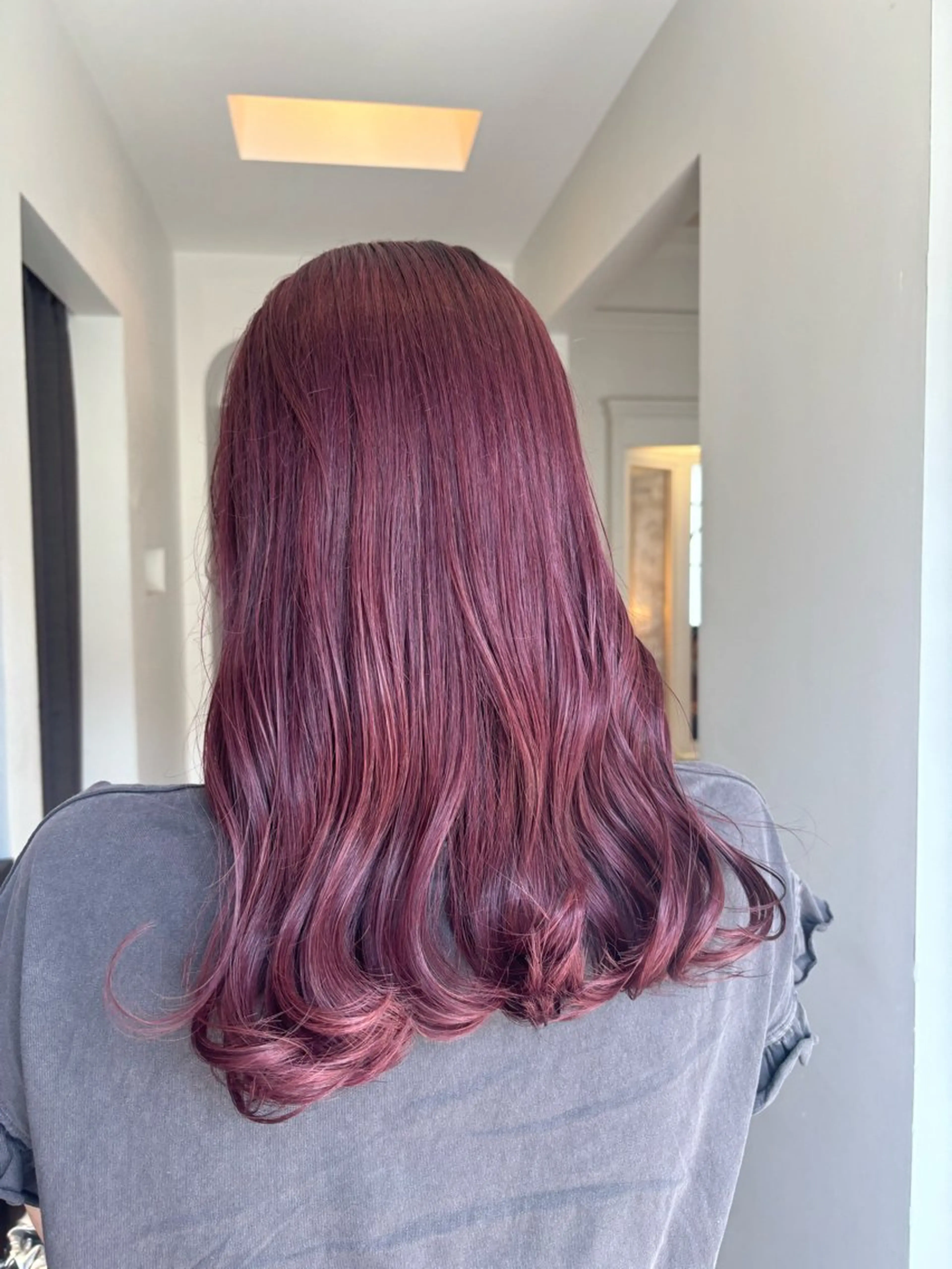 セミロング カラー 似合わせhair🎀 Manaのヘアスタイル