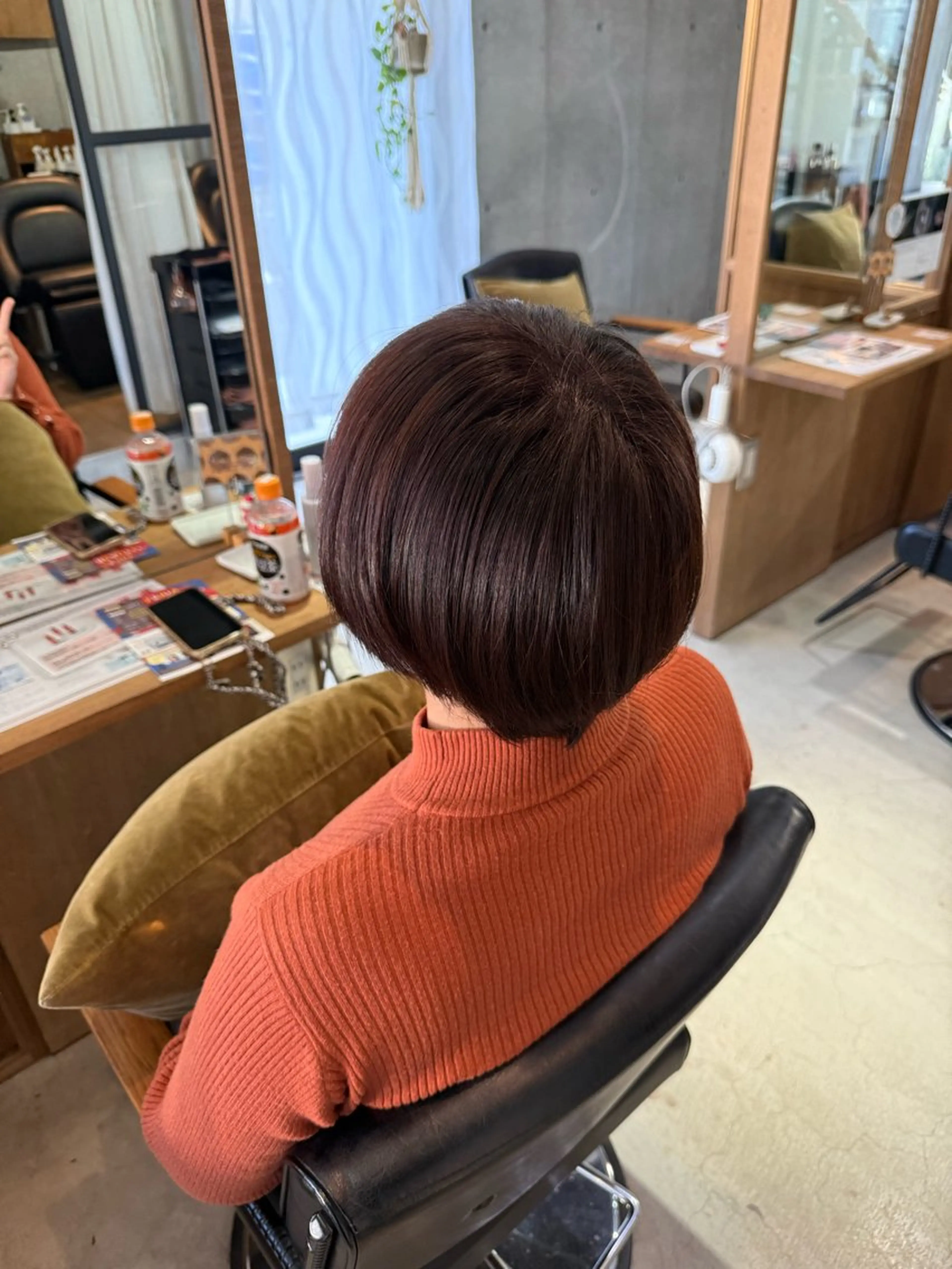 ショート カラー ラベンダーカラー FERIA池田/ 大達咲月のヘアスタイル