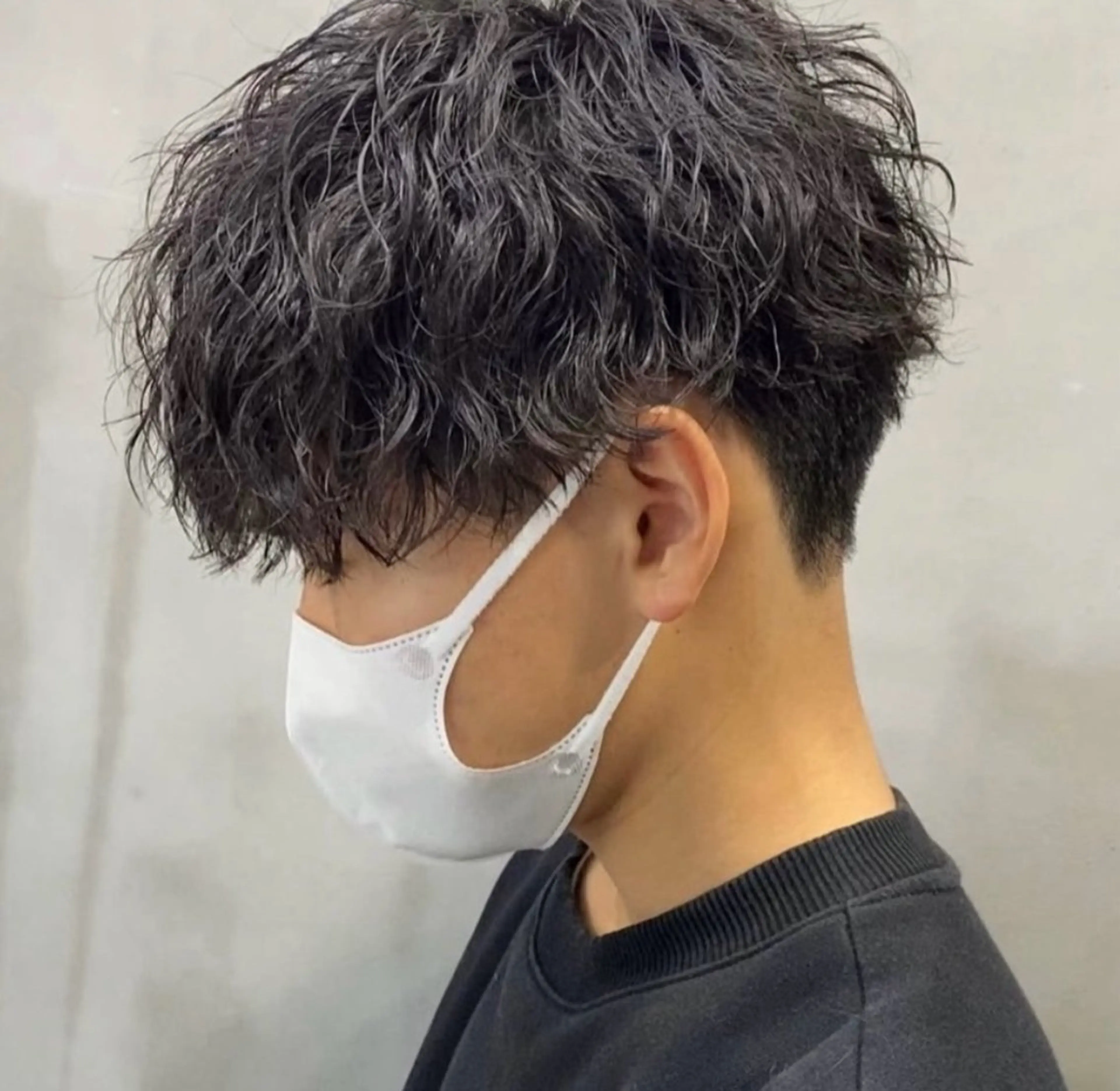 ショート カット パーマ トリートメント ヘアセット 蛯原 興輝のヘアスタイル
