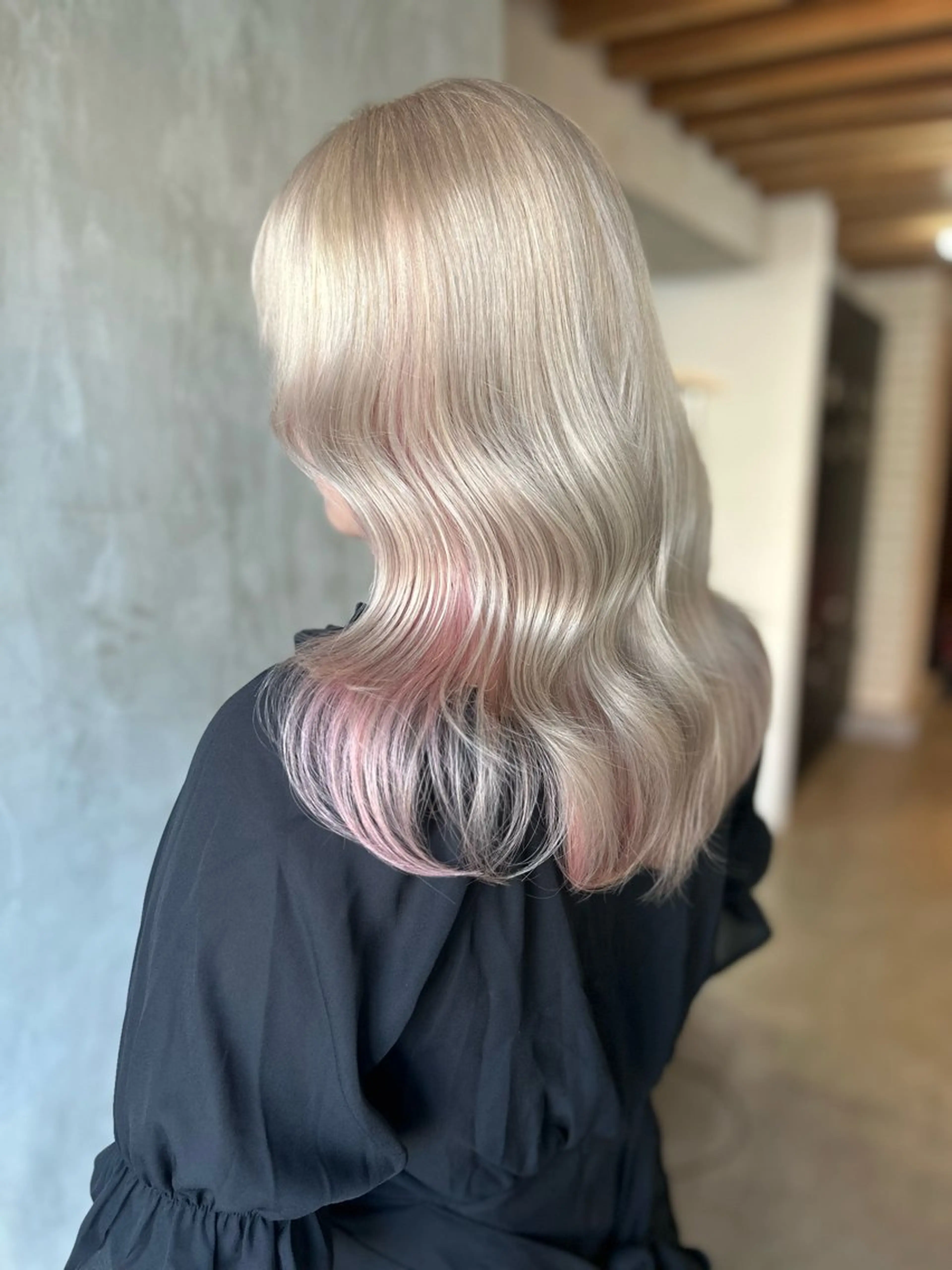 ロング ヘアカラー Life salon SAKURAのヘアスタイル