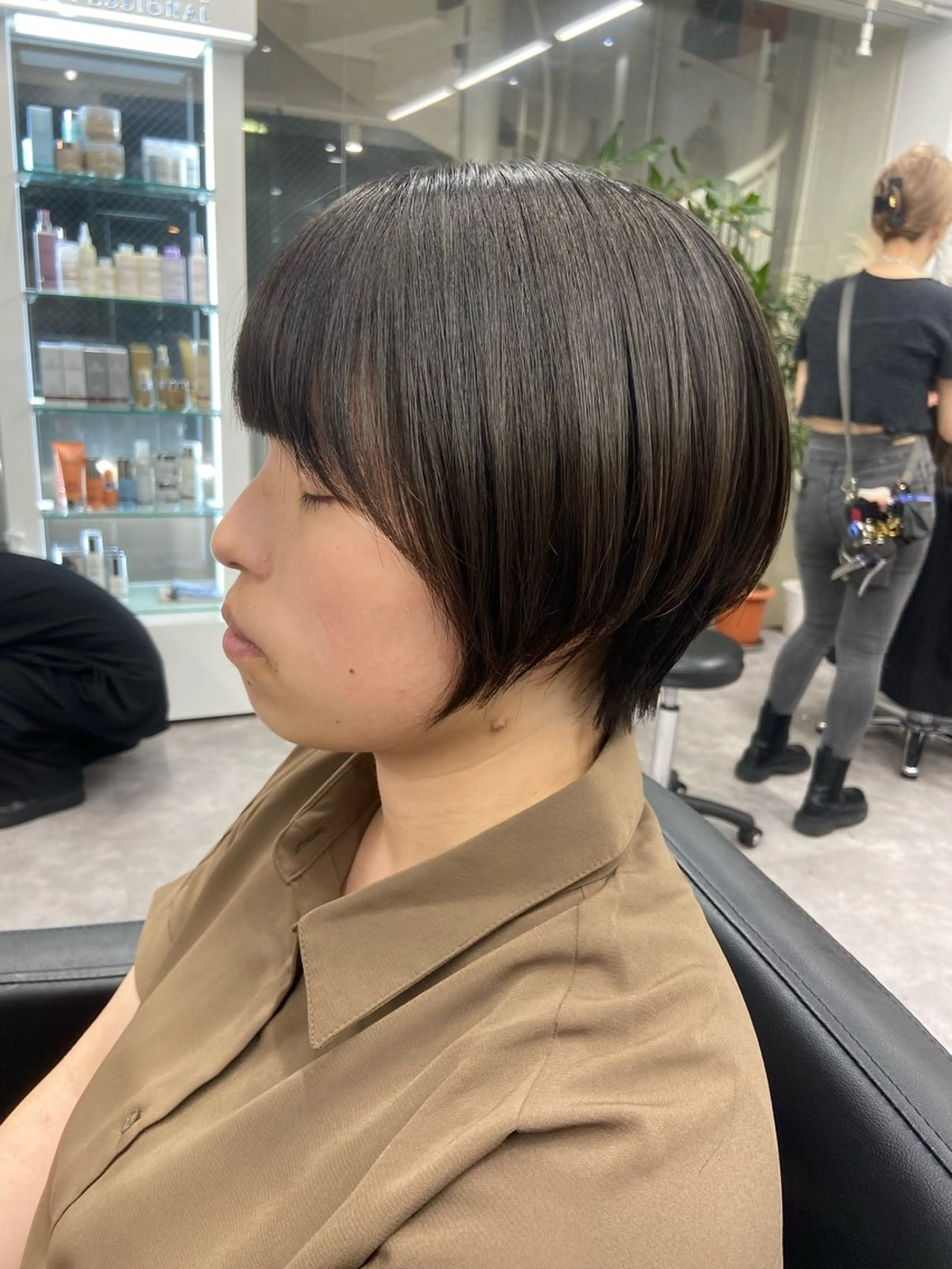 ショート ハイトーン/ダブル カラー/akihoのヘアスタイル