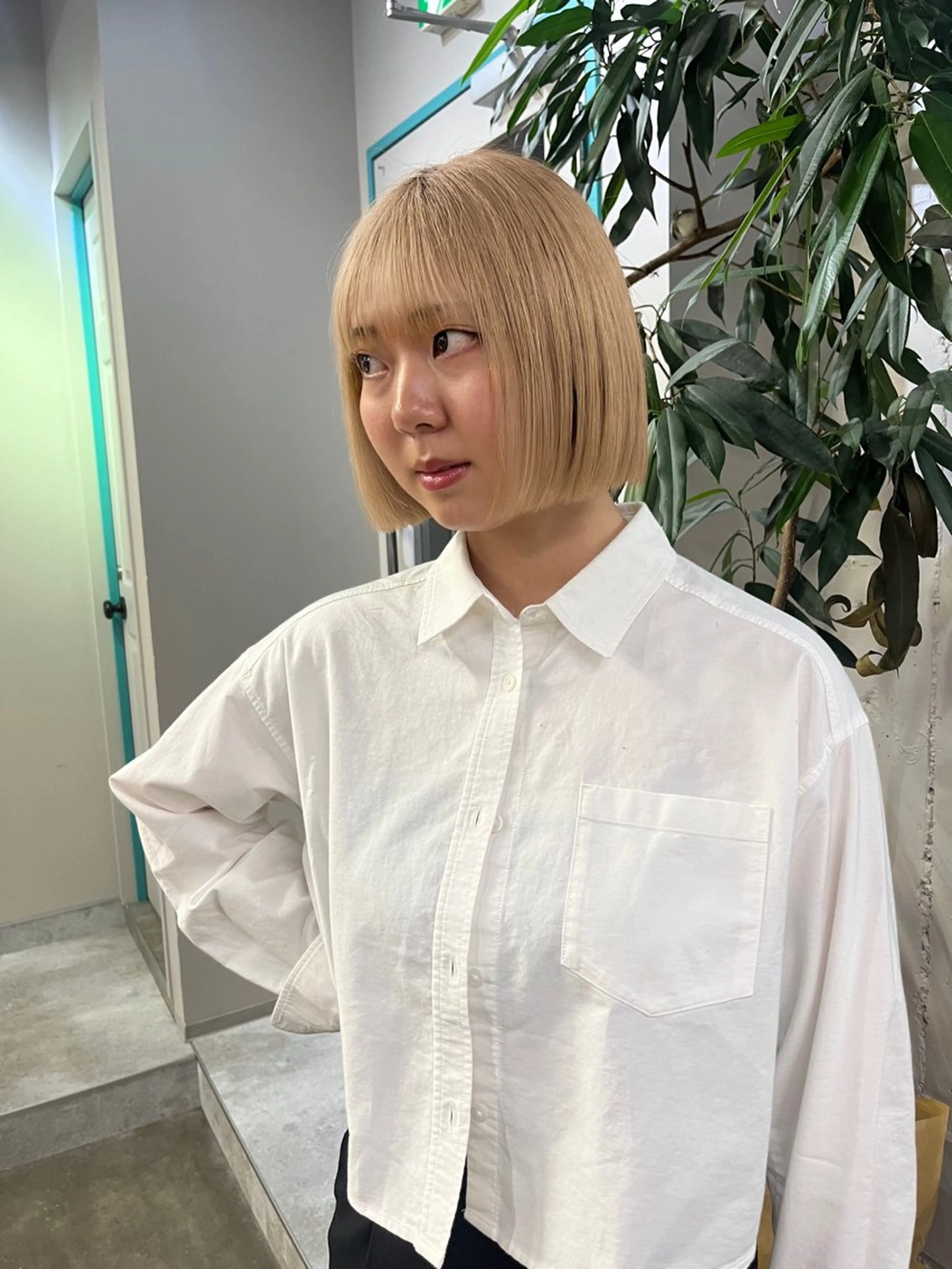 ショート ボブ× フェイスレイヤー🩰のヘアスタイル