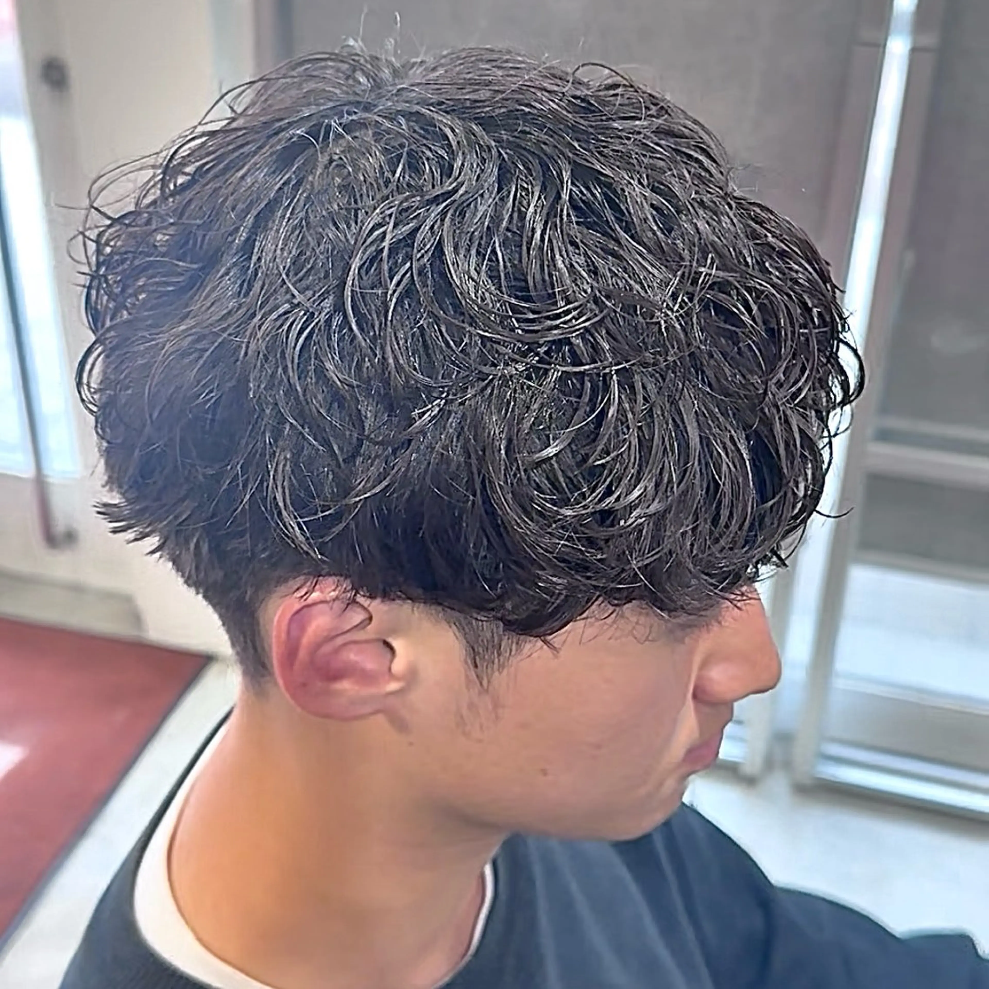 パーマ メンズ メンズパーマ カット パーマ スペインカール/ サーフカール/RYUのヘアスタイル