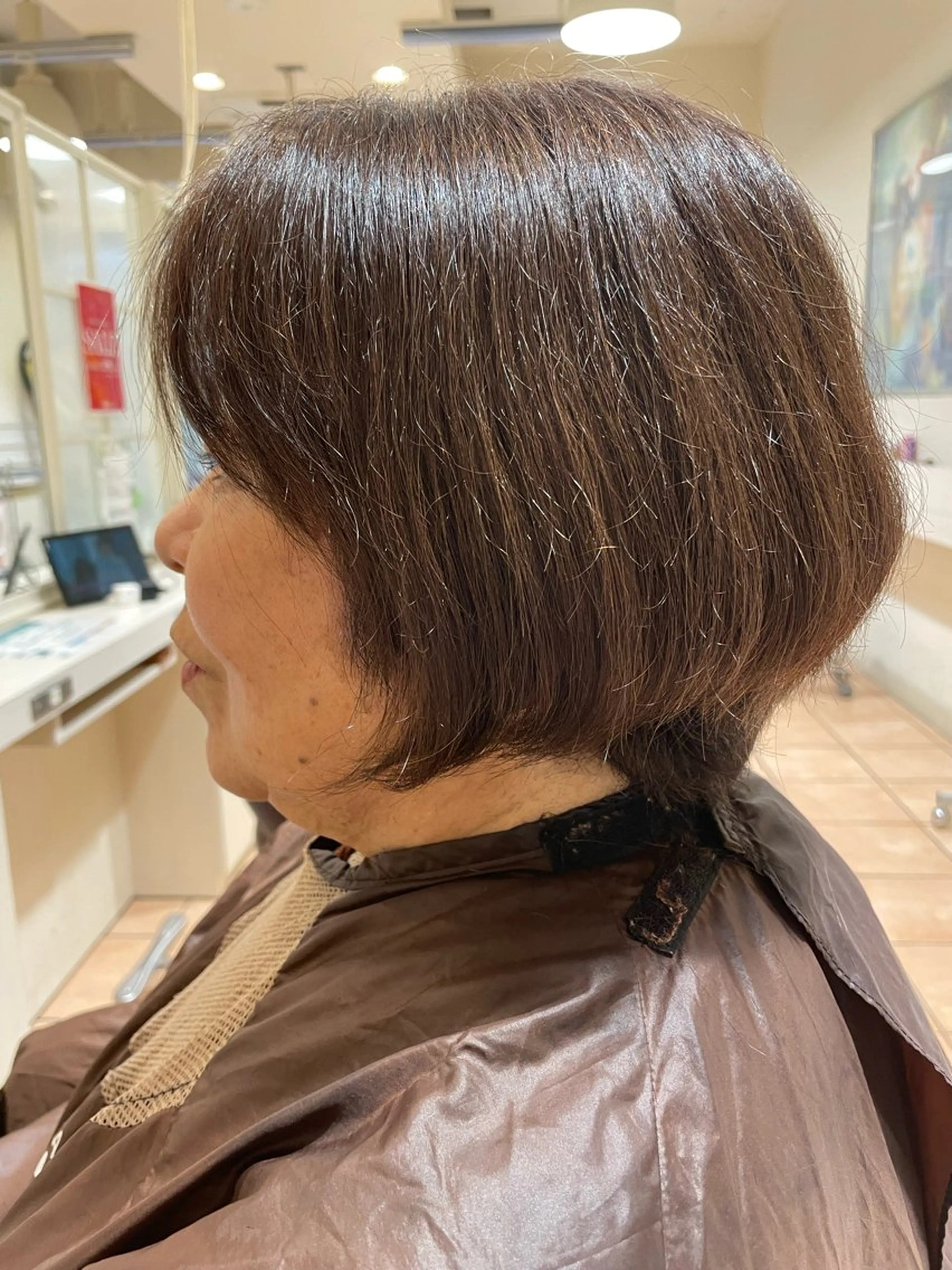 ミディアム カラー 3月で掲載終了です BASSA Aikaのヘアスタイル