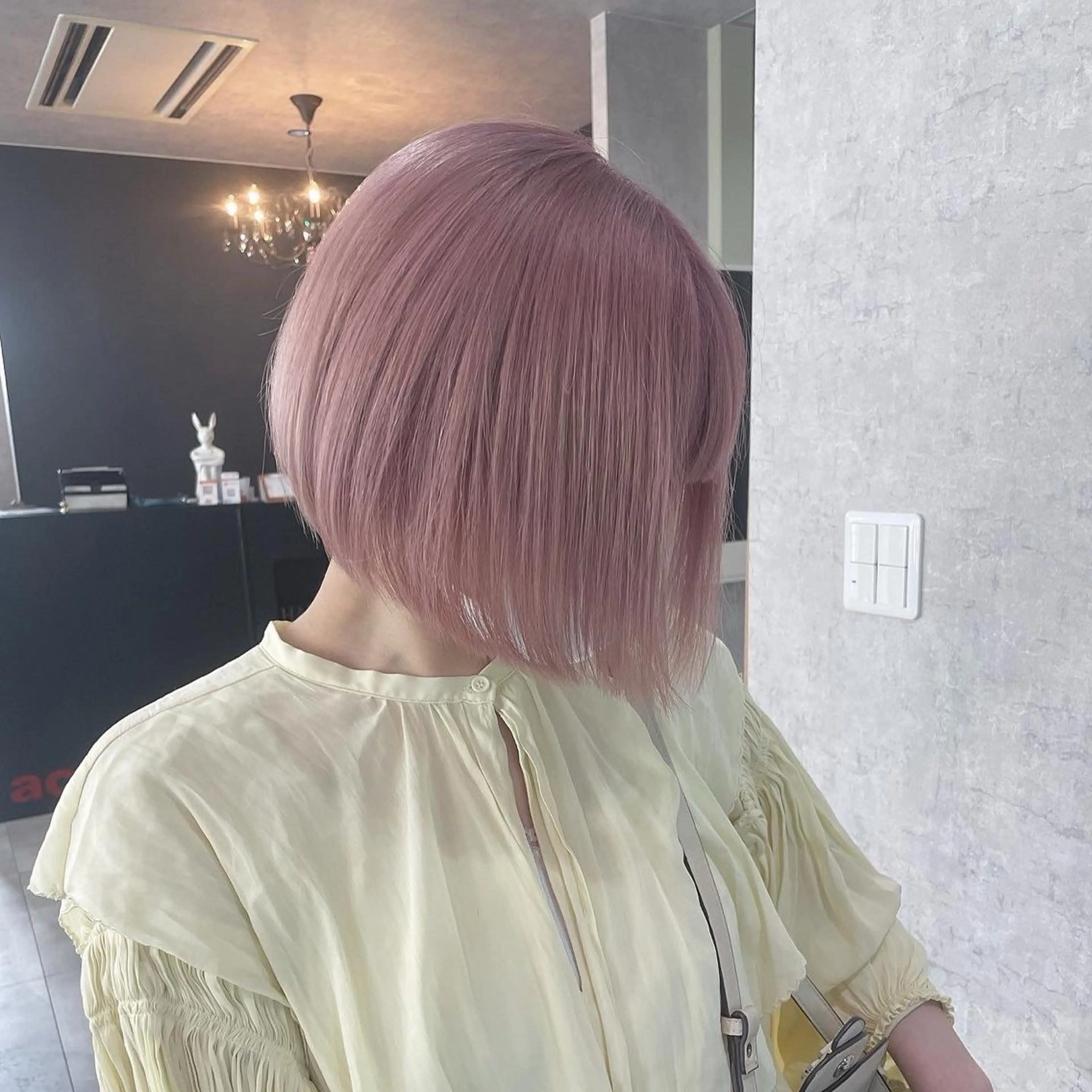 ショート カラー ヘアカラー 山田 明のヘアスタイル