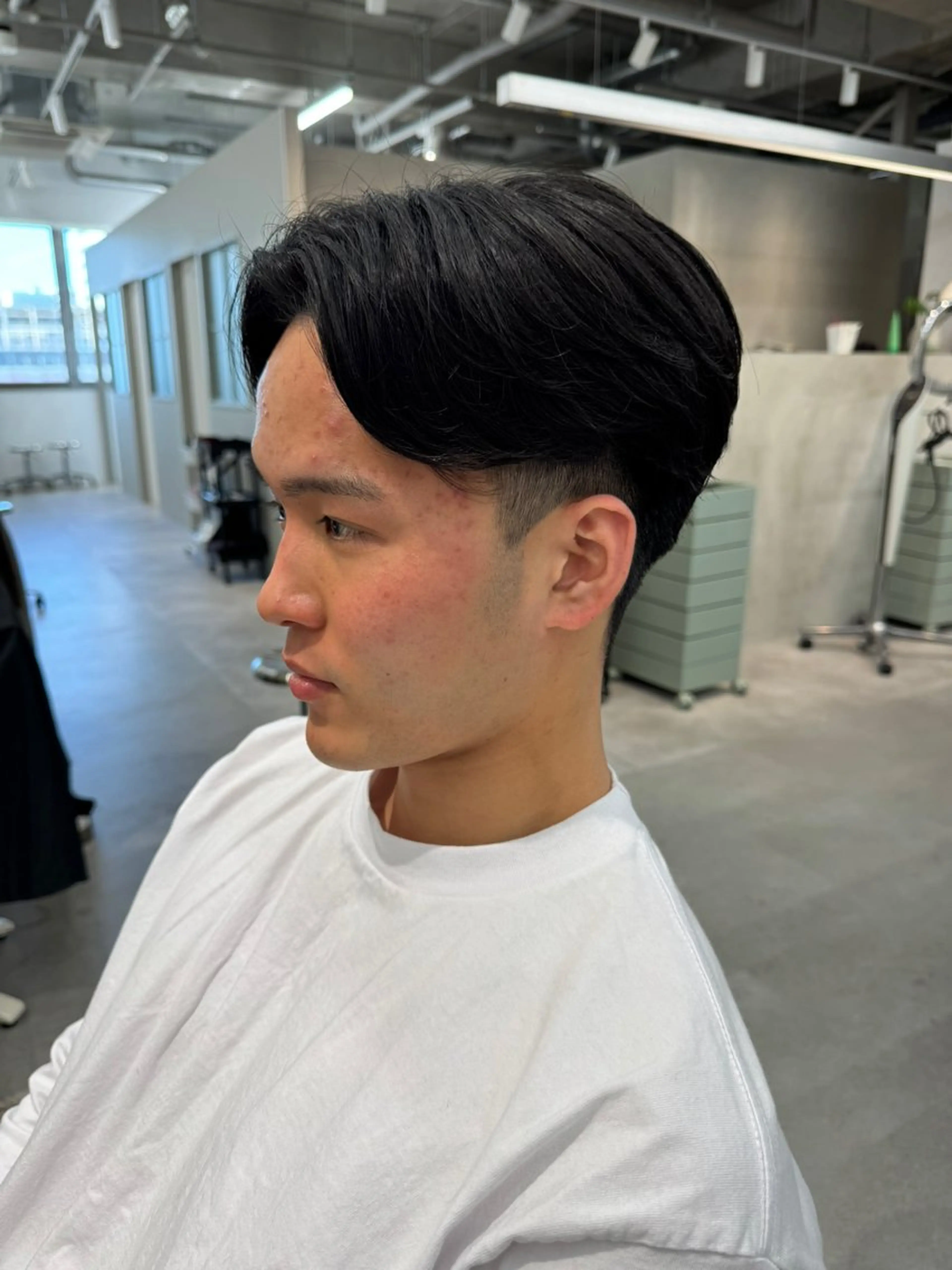 ショート パーマ メンズ メンズカット/ ブリーチ/かほのヘアスタイル