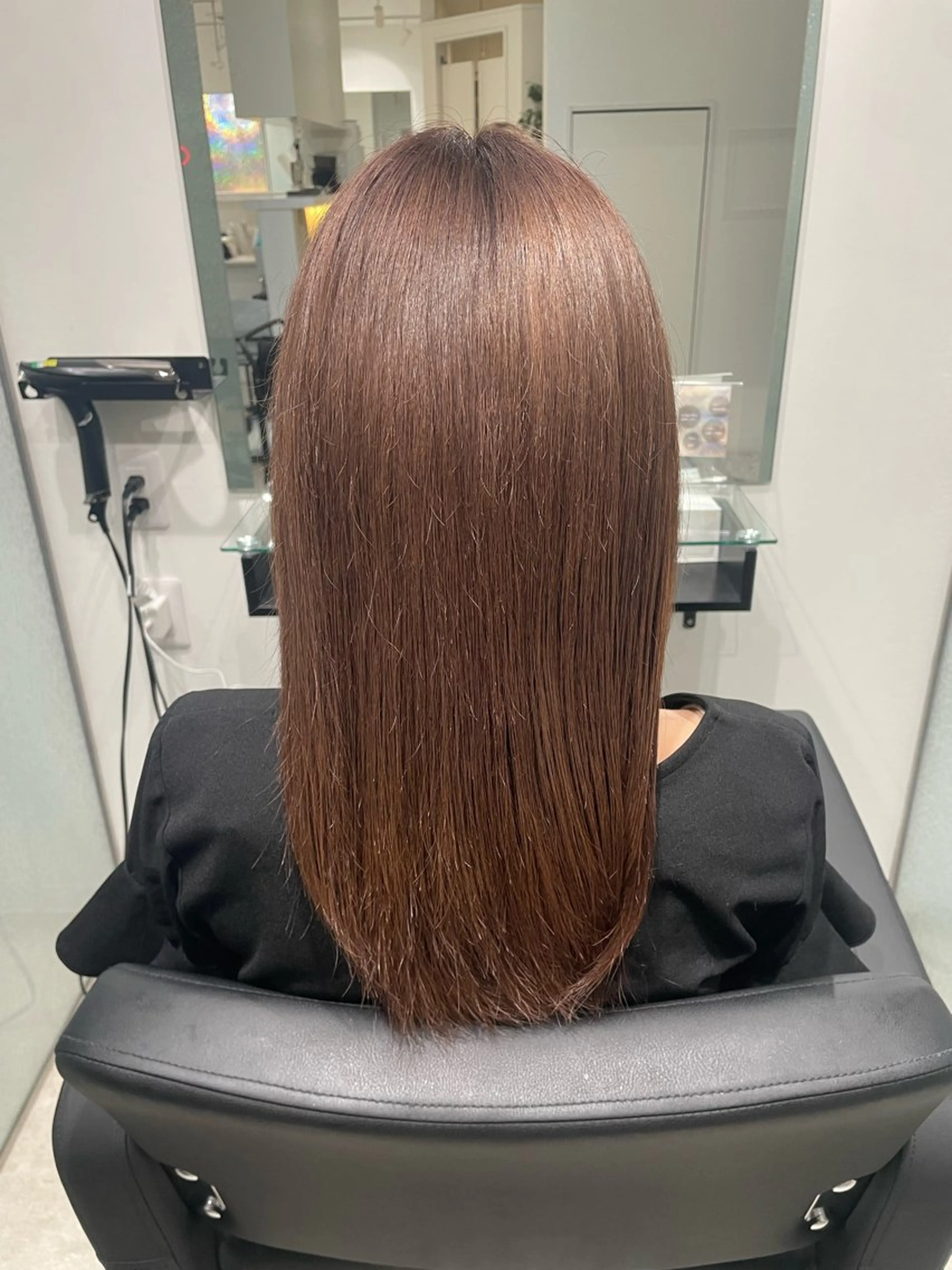 ミディアム カラー カット ヘアカラー 艶髪ブリーチカラー /府中/Mizukiのヘアスタイル