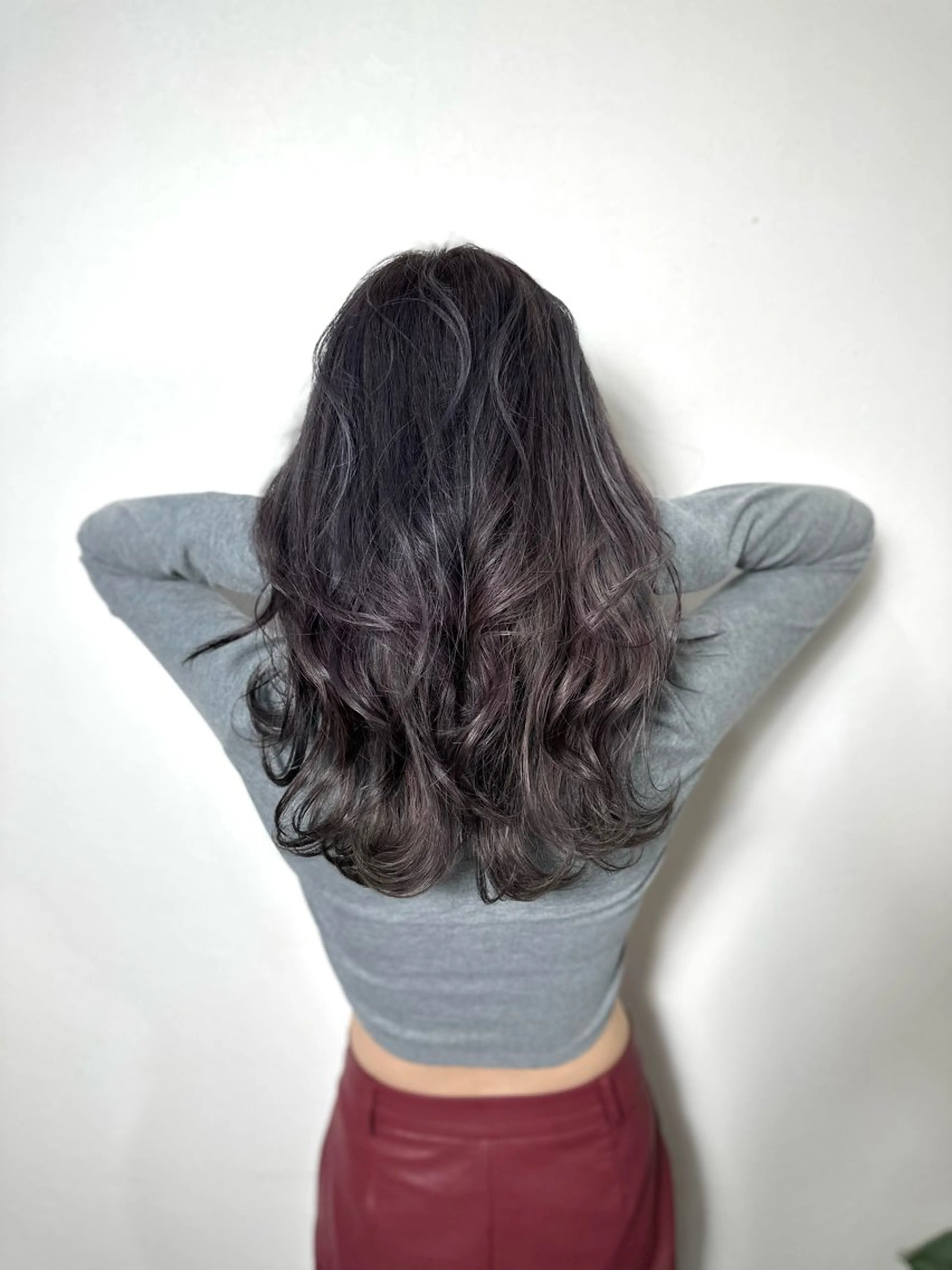 セミロング ヘアカラー トリートメント 福西晃希 【艶髪・髪質改善】のヘアスタイル