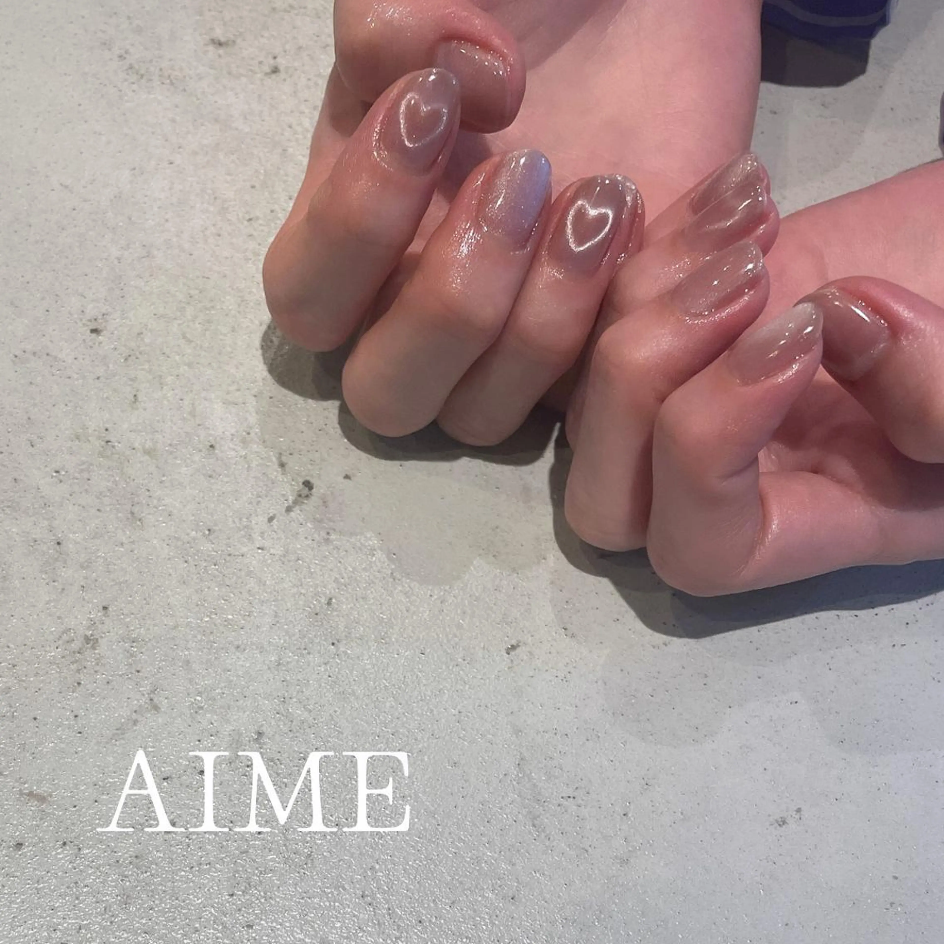 ネイル アートネイル ハンドネイル AIME （momo）のネイルデザイン