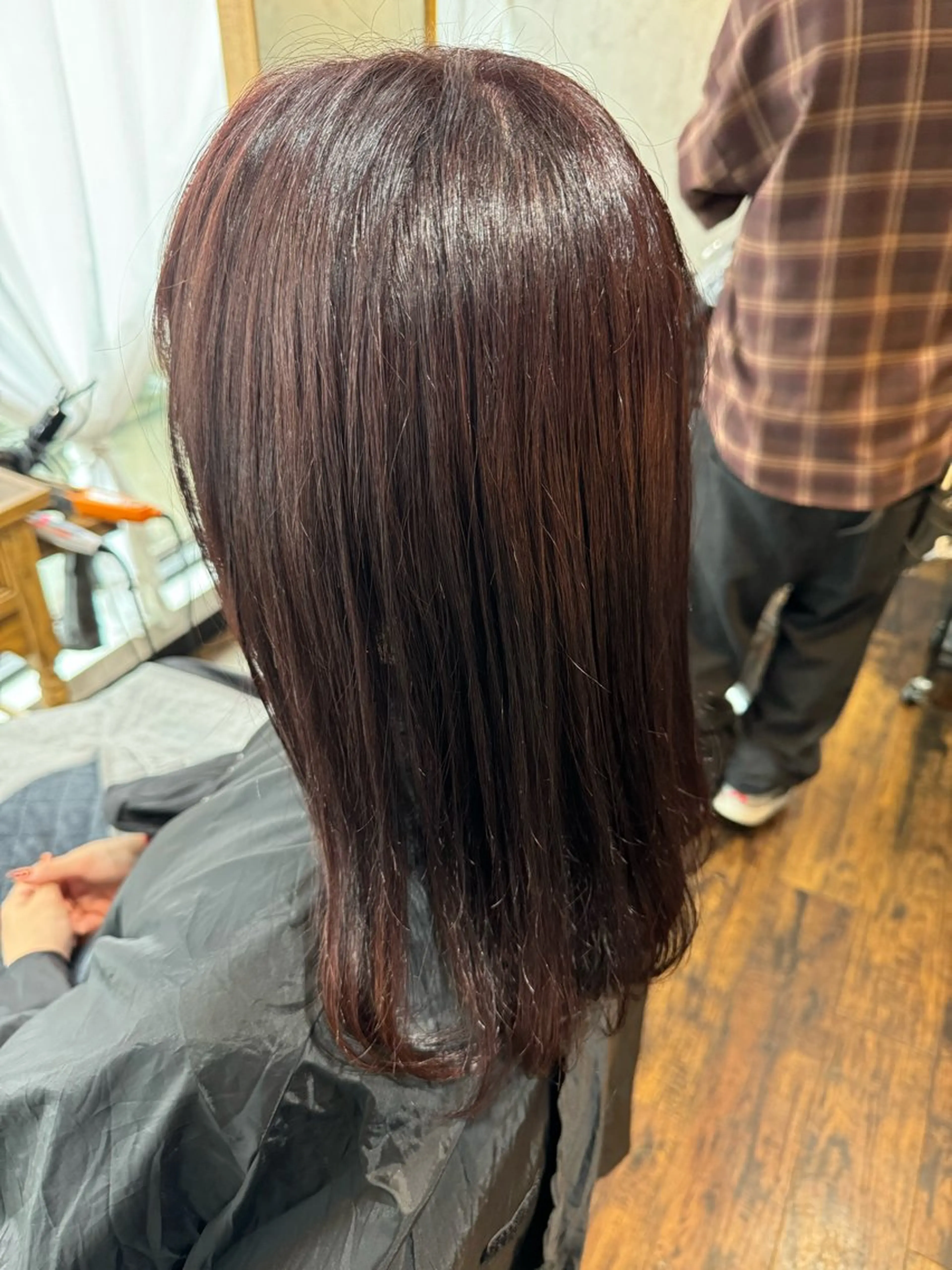 セミロング 松永 かずきのヘアスタイル