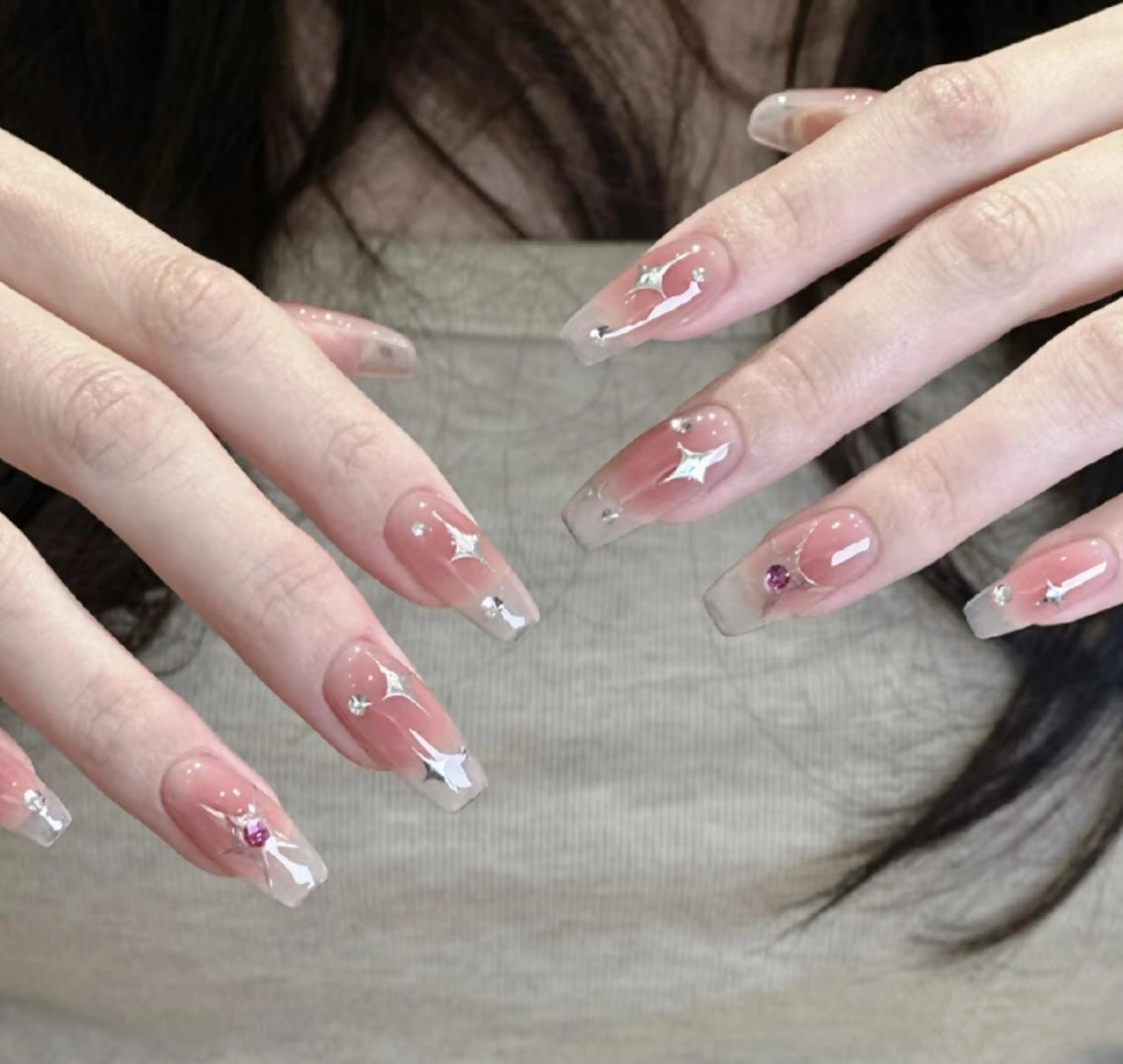 ネイル ハンドネイル ハンドケア 🍑 momo_nailのネイルデザイン