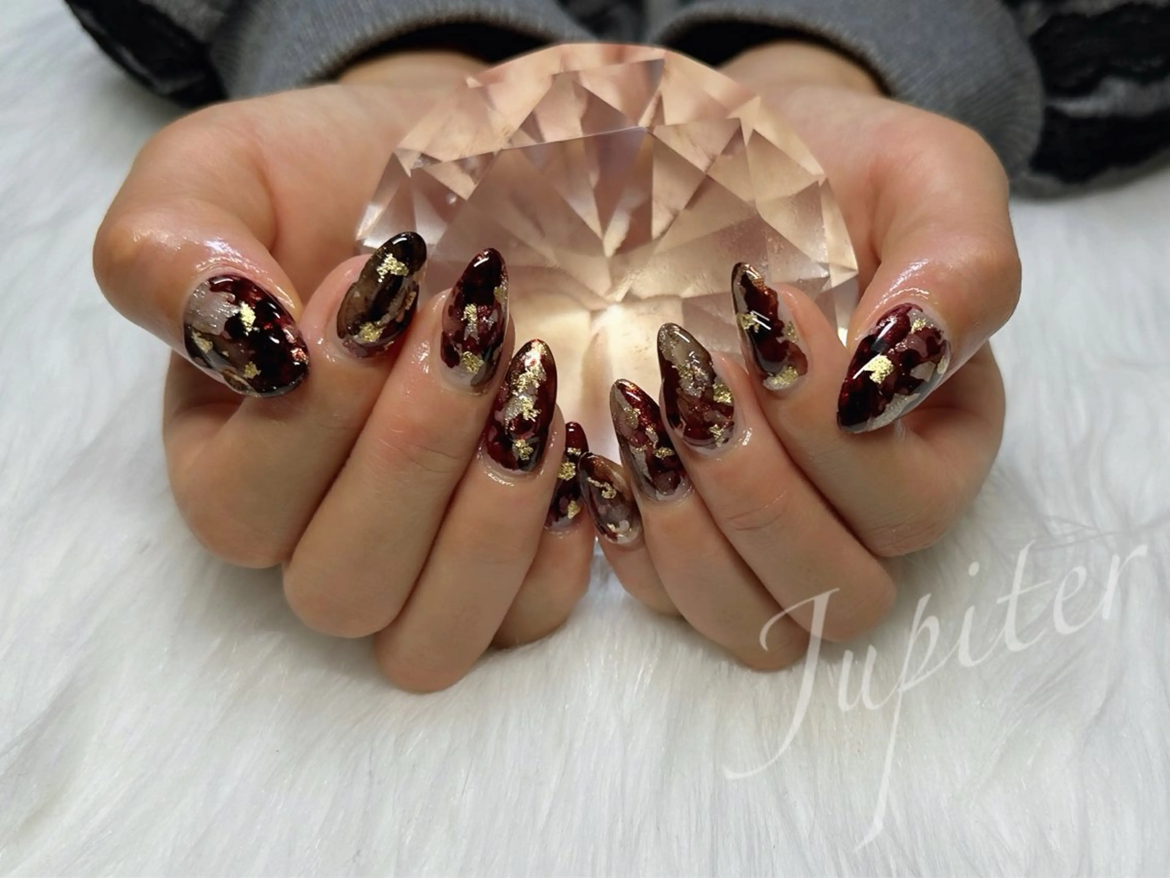 ネイル ハンドネイル Jupiter所属・Jupiter Toshieのネイルデザイン