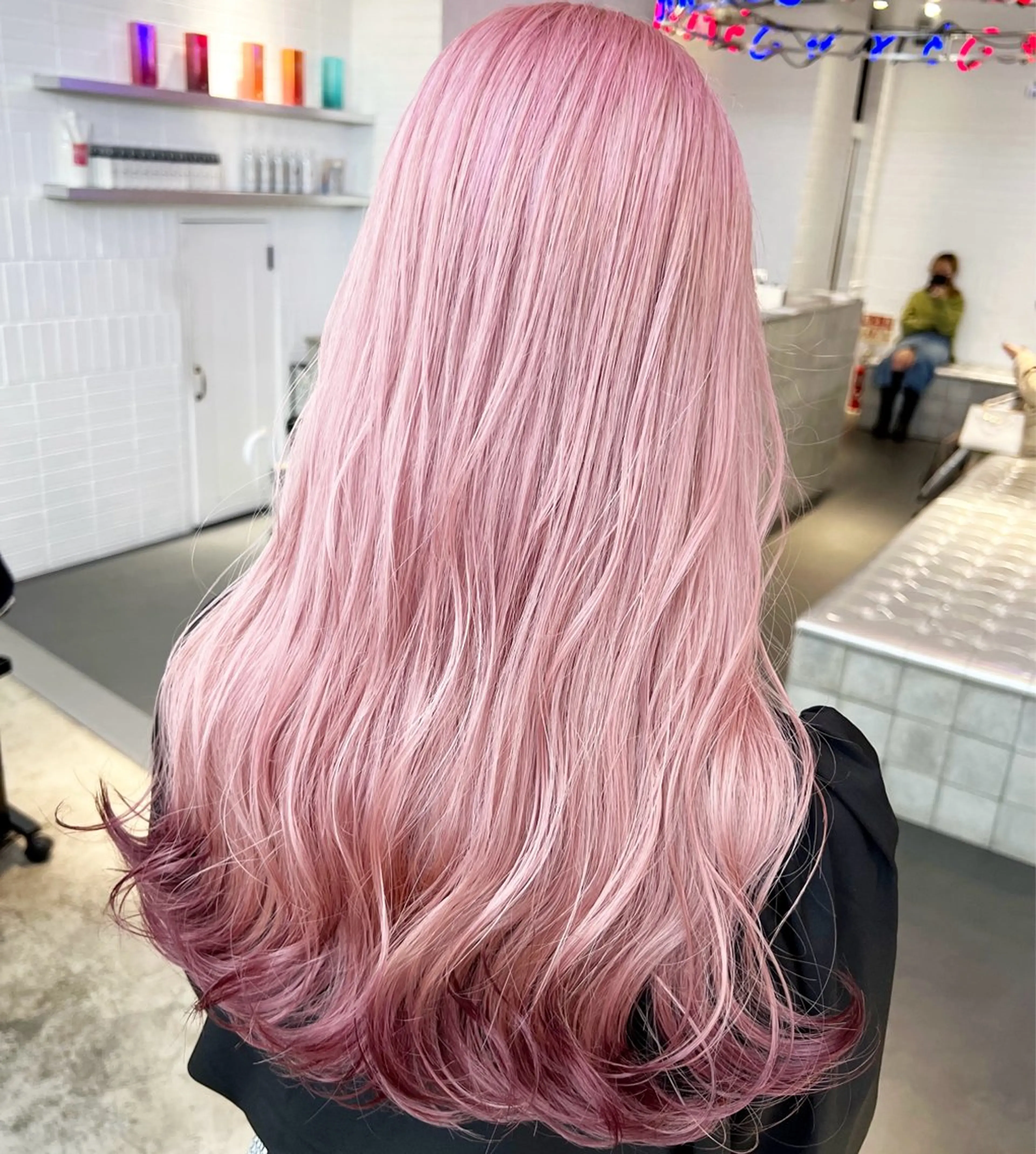 カラー ヘアカラー トリートメント ☪ ‎ハイトーン信者 ☪️yumeka🪩のヘアスタイル