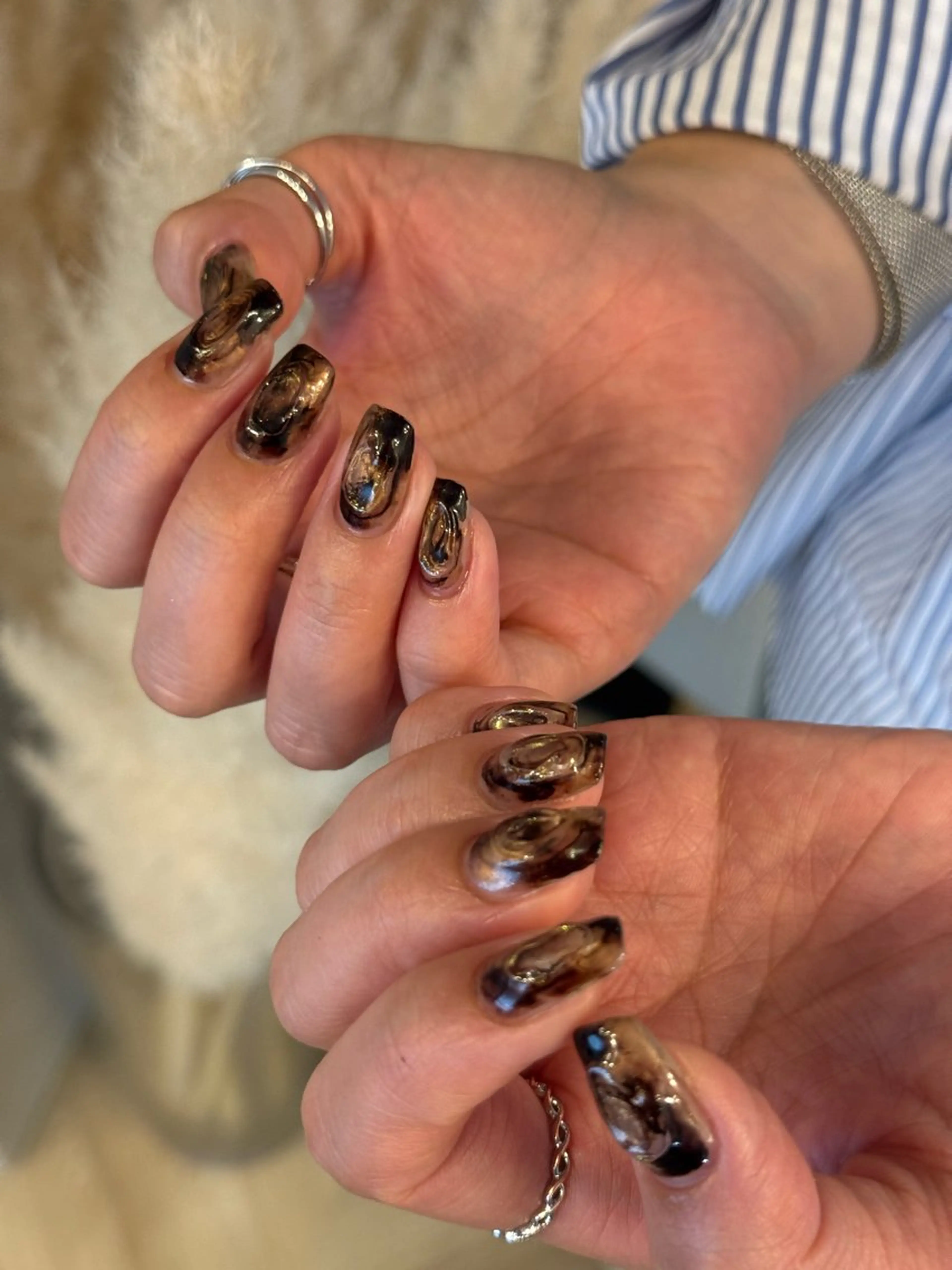 カラー ハンドネイル filonnail asukaのネイルデザイン