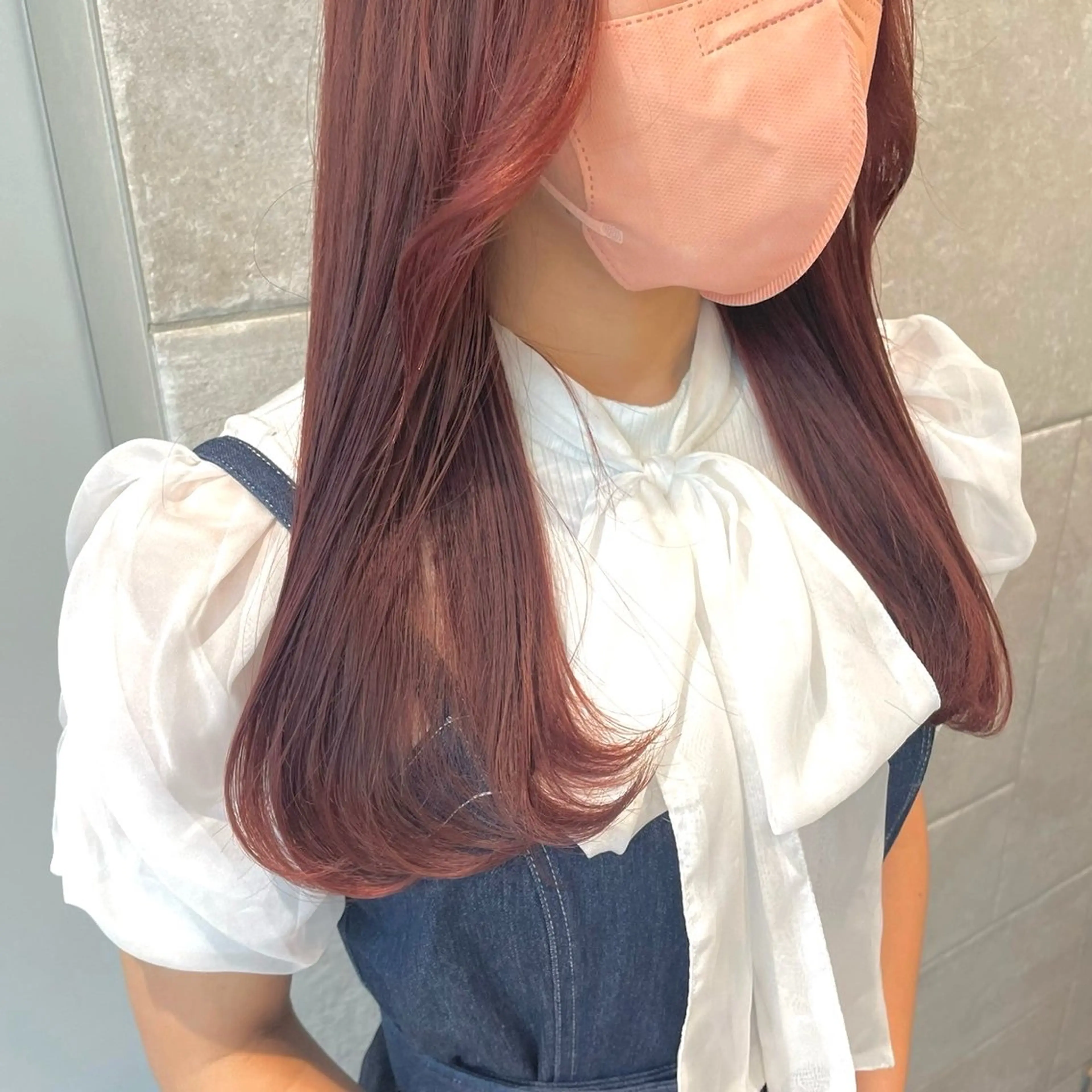 ロング カラー 🌈コテ巻き風パーマ LOHASせいな🌈のヘアスタイル