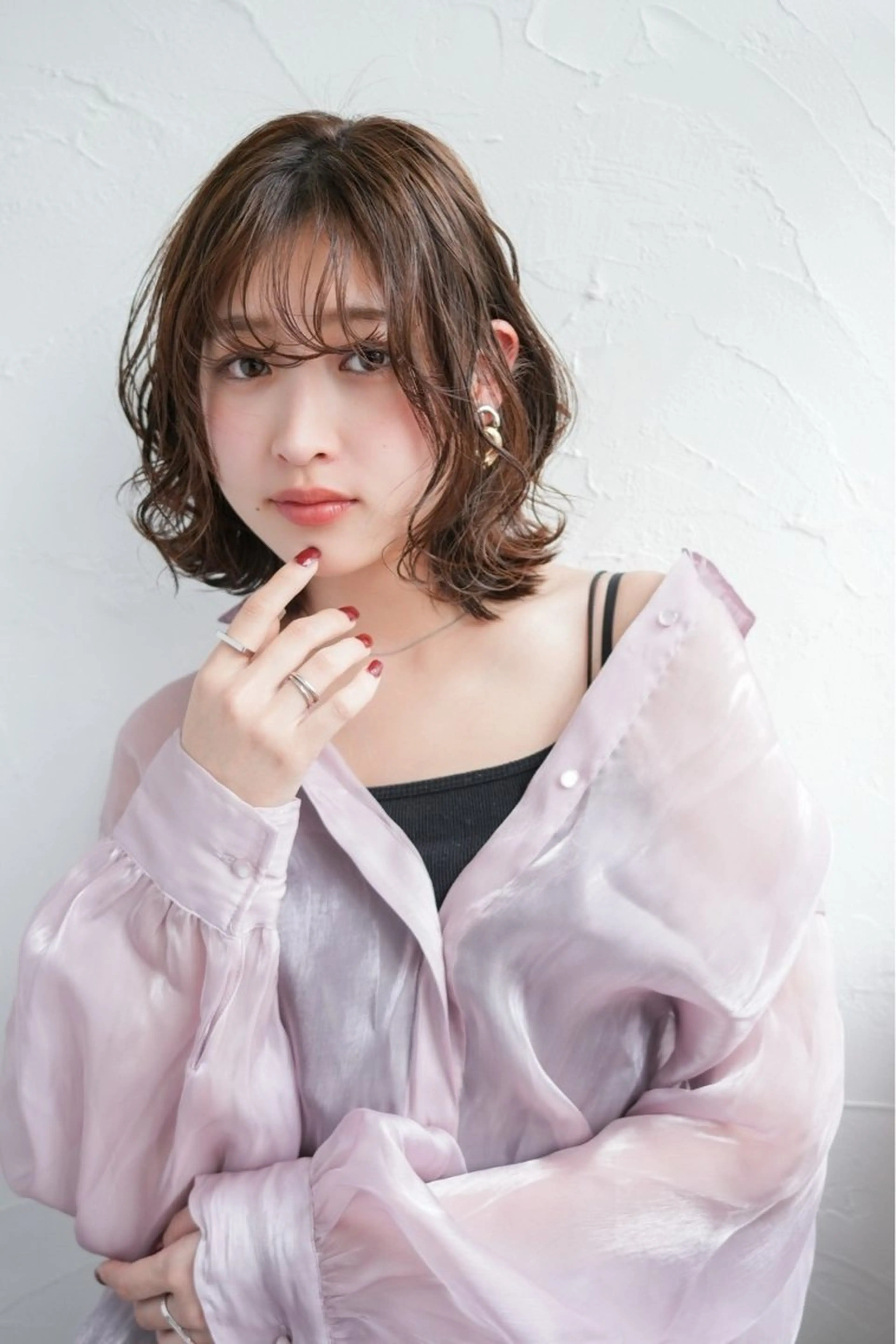 🌼カット+カラー+髪質改善トリートメント🌼ツヤ・まとまり・手触り◎扱いやすく上品な仕上がりに✨の写真