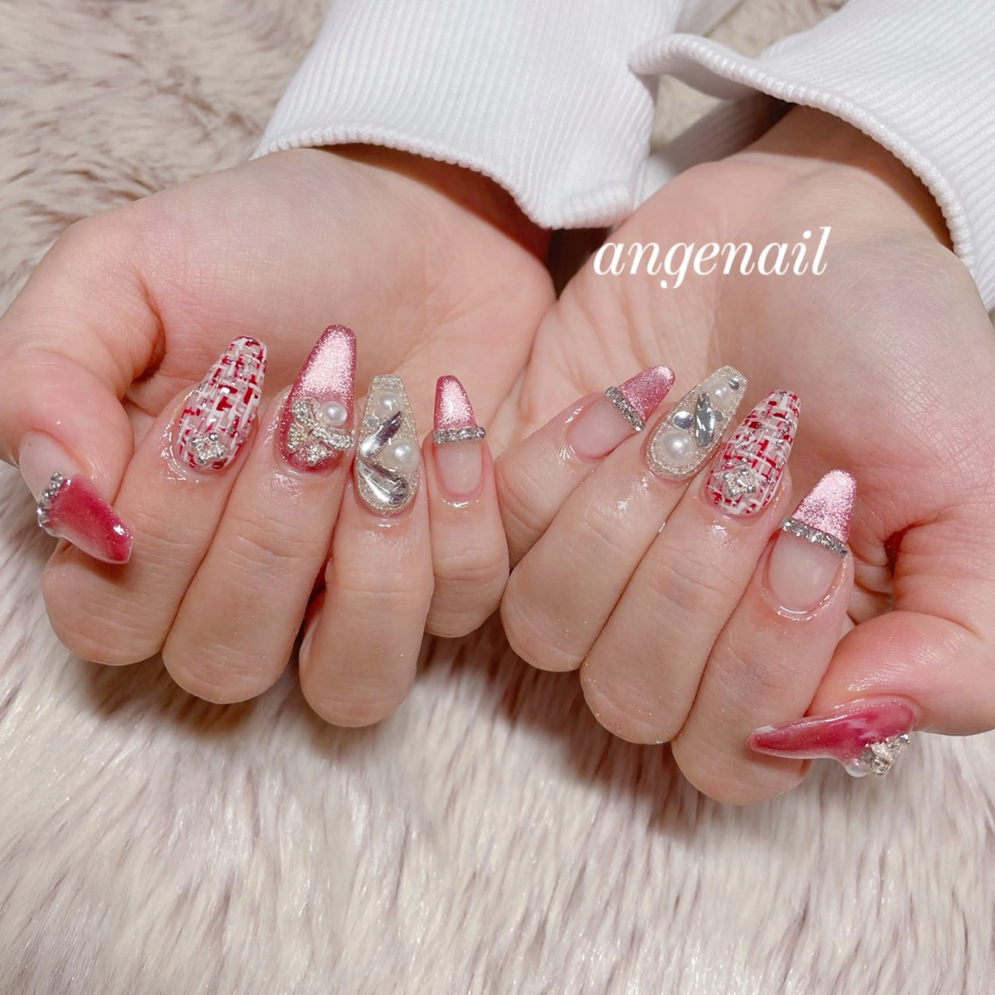 ネイル ハンドネイル オーナーネイリスト MAKIのネイルデザイン