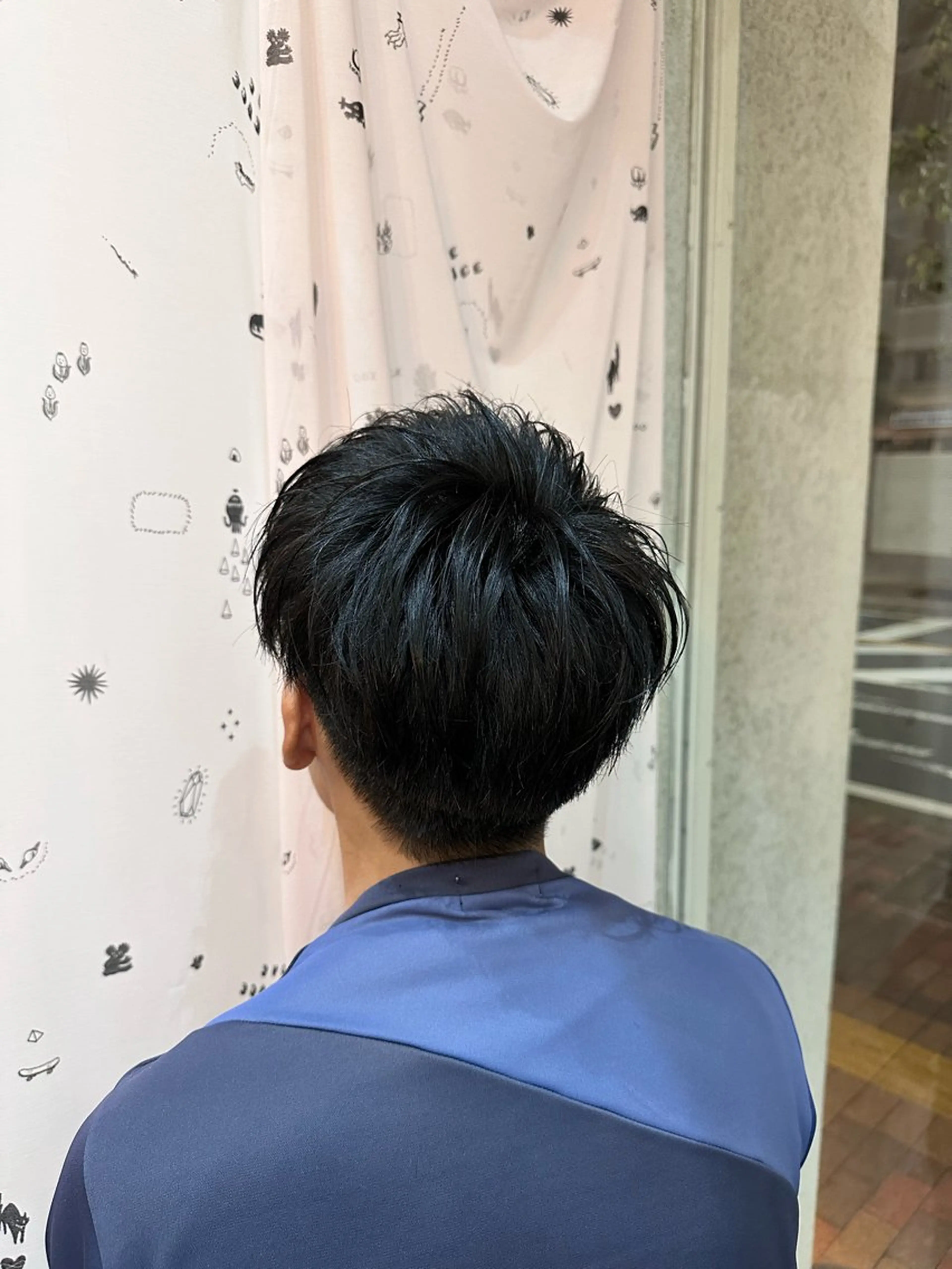 メンズ メンズ就活ヘア 響/レイヤーカット /特殊パーマのヘアスタイル