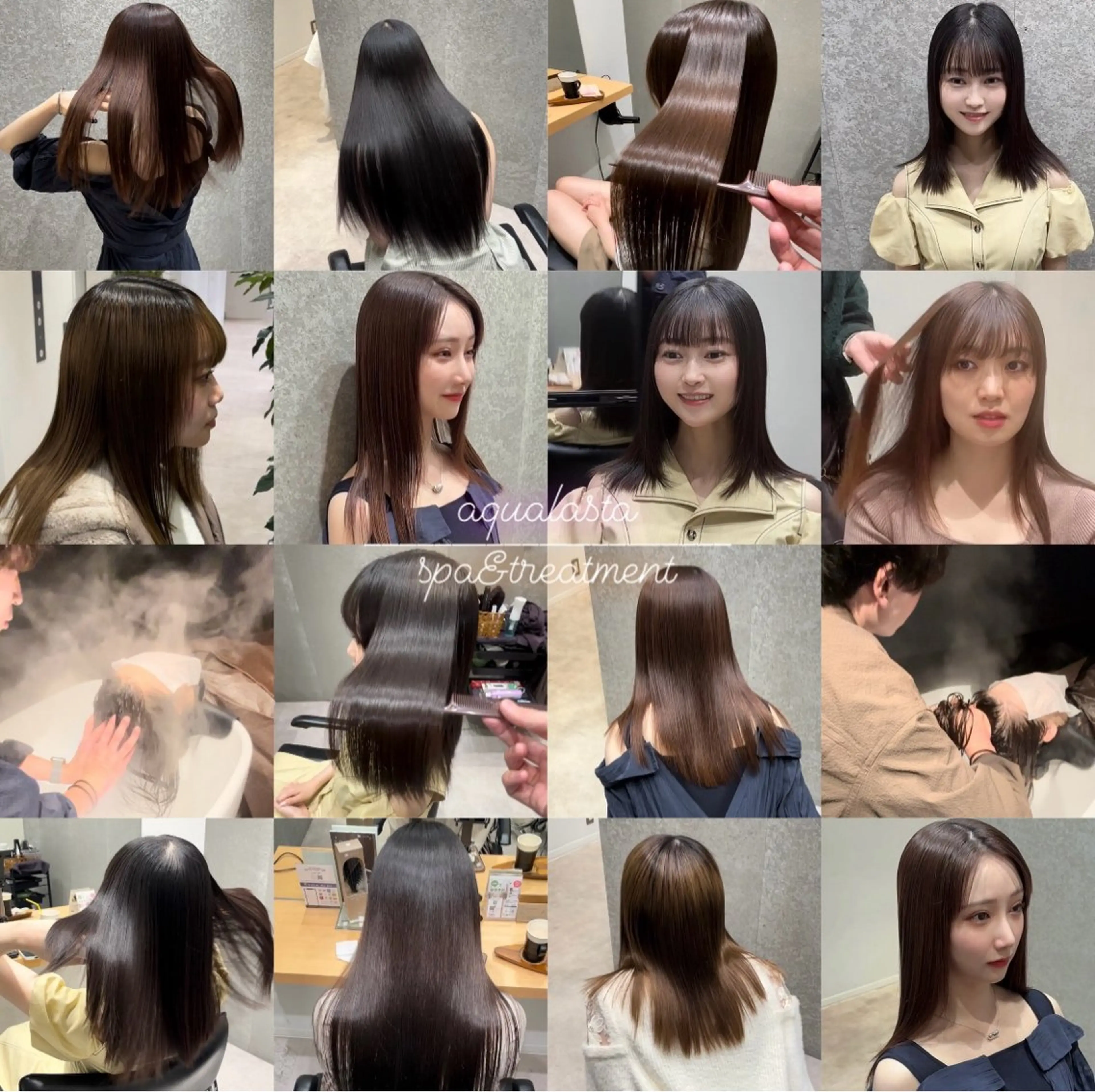 ミディアム 髪質改善 トリートメント トリートメント ヘッドスパ 髪質改善ヘアケア 艶髪特化/上田のヘアスタイル