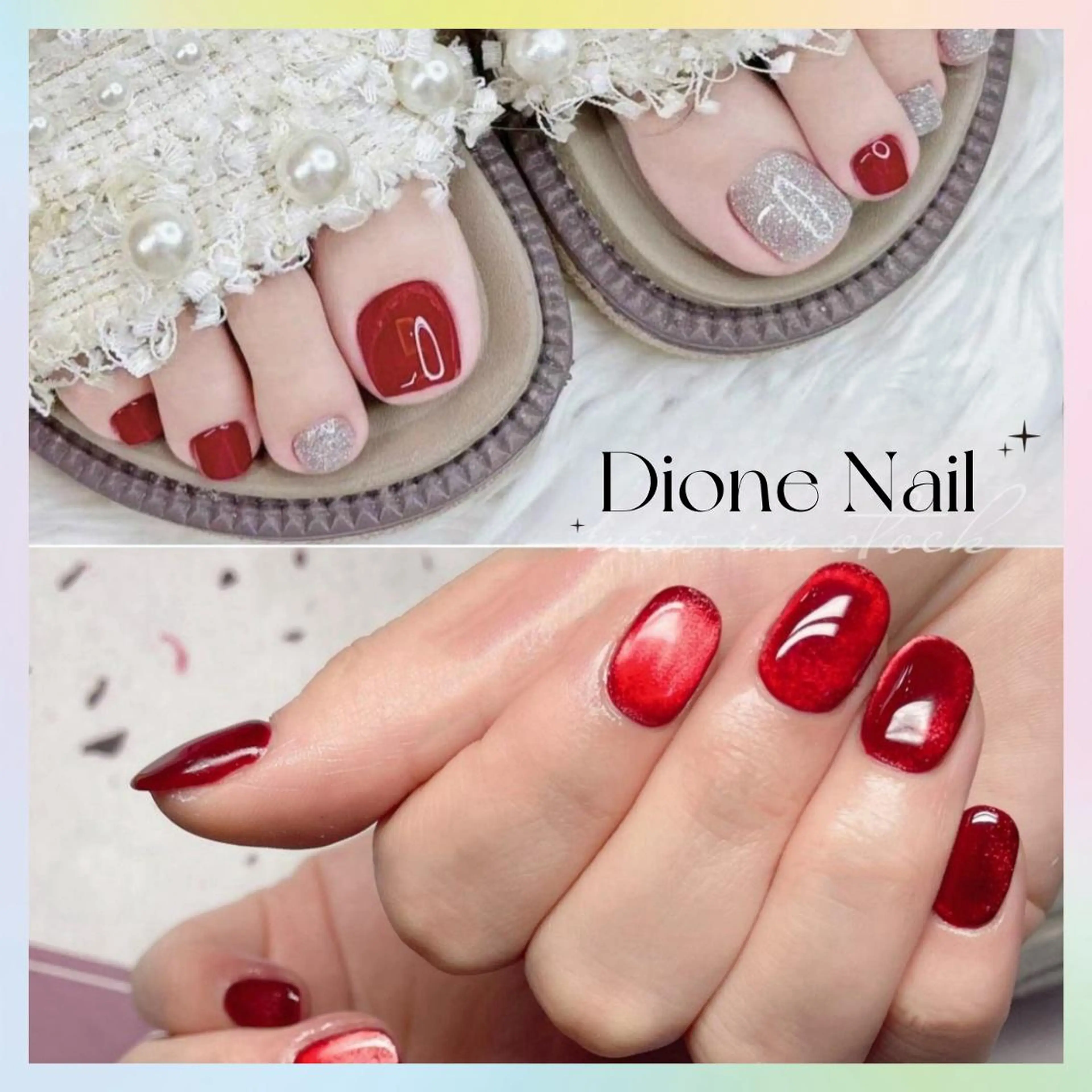 ネイル ハンドネイル フットネイル Dione ネイル専門店のネイルデザイン